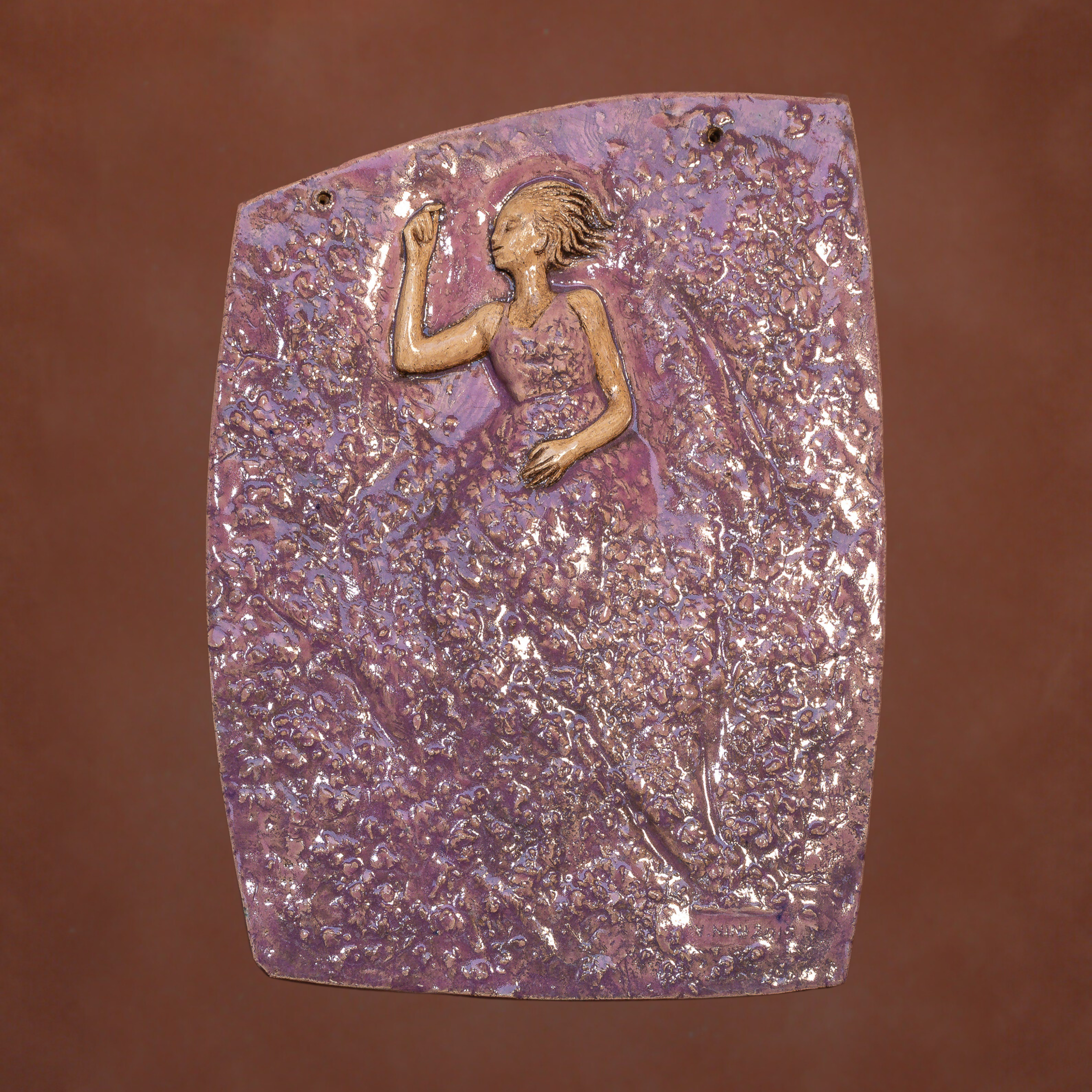 "Relief Studies", ceramic, 15 × 19 in., 2015