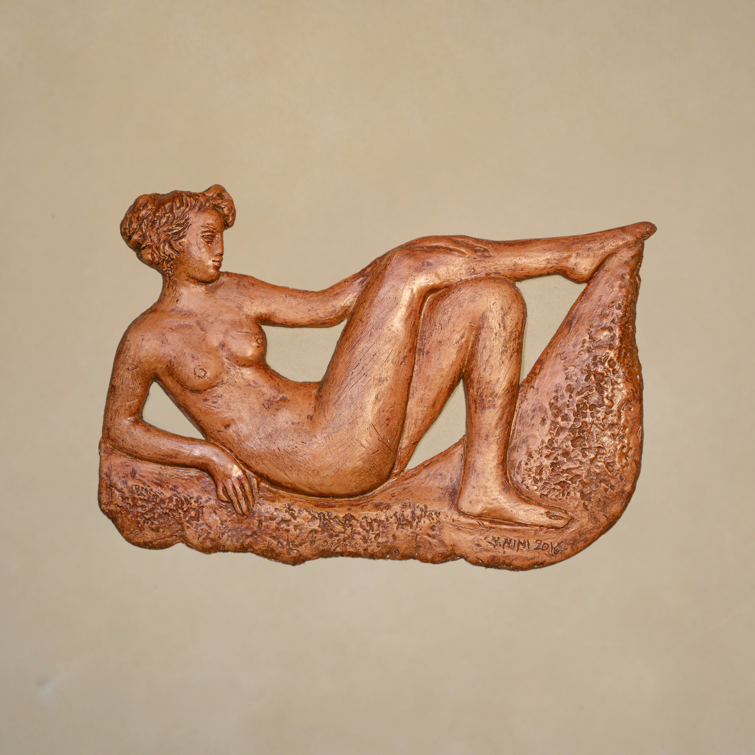 "Relief Studies", terracotta, 12 × 16 in., 2016