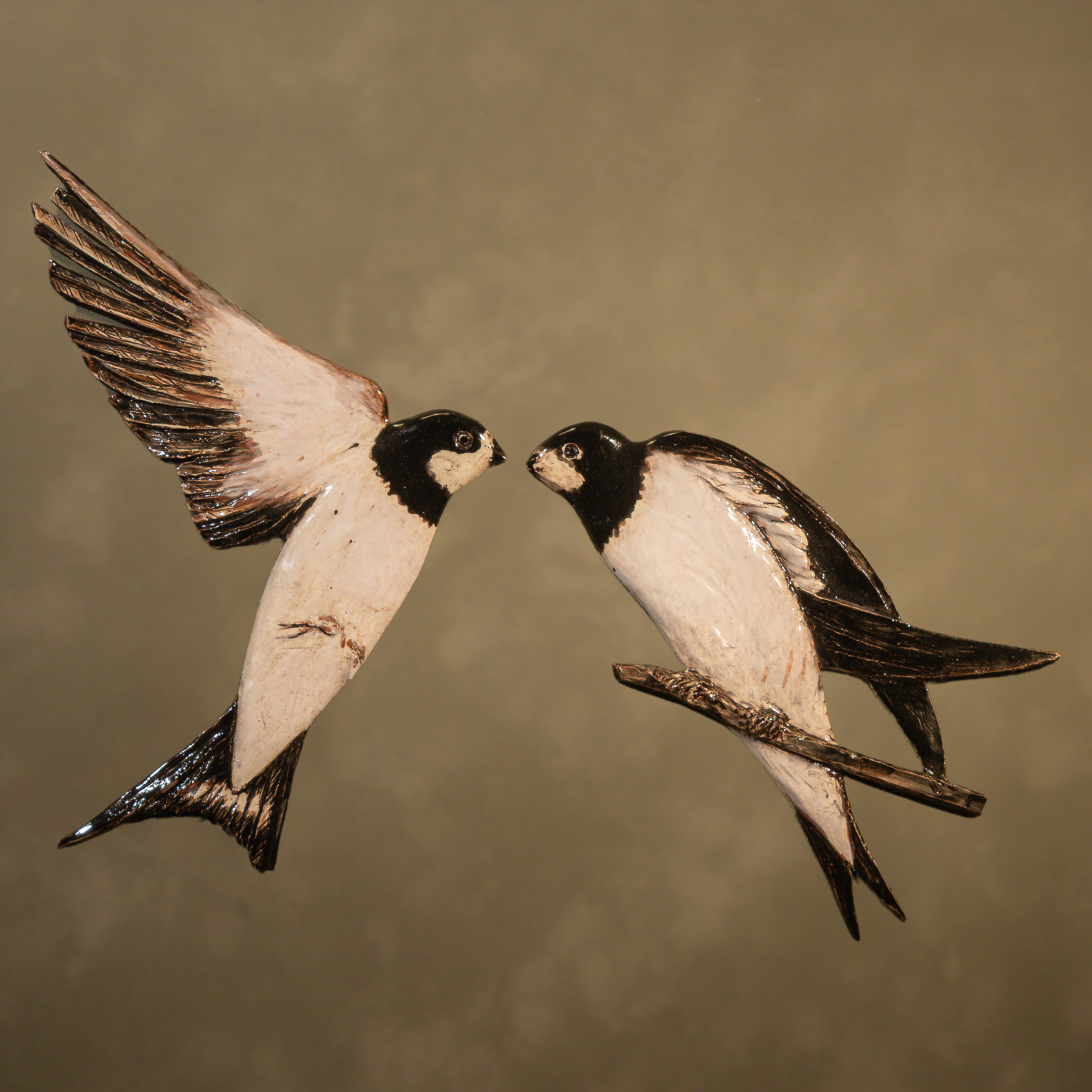 "Relief Studies", ceramic, 14 × 18 in., 2016