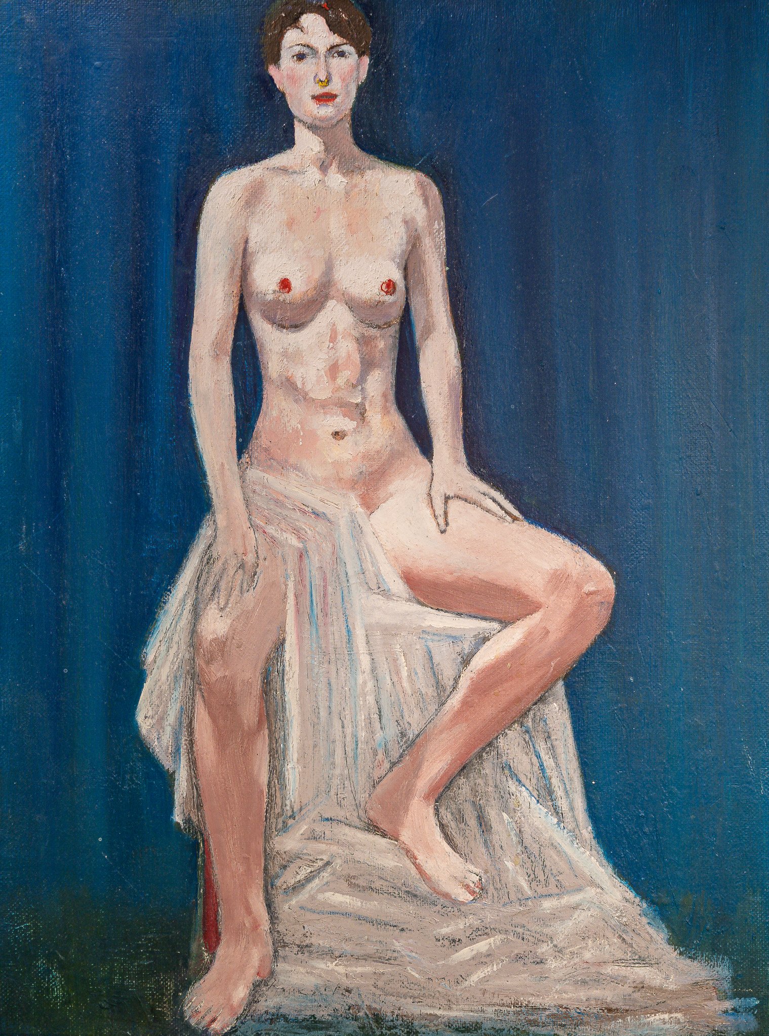 "Live Figure Studies", oil and acrylic on canvas, 12 × 16 in., 2017