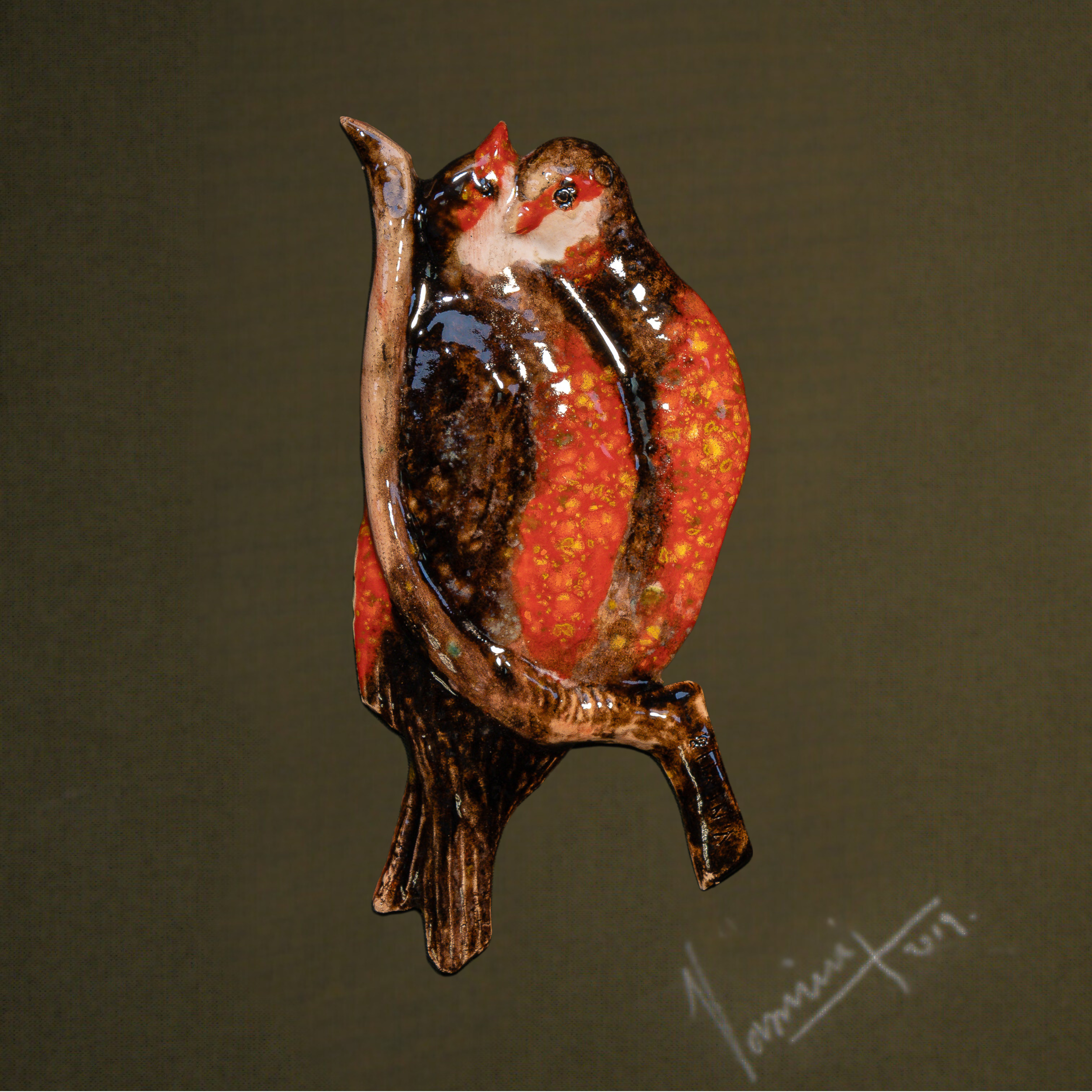 "Relief Studies", ceramic, 10 × 13 in., 2018