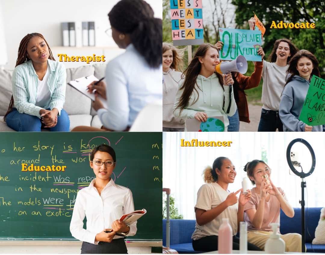 Therapist Roles on Social Media