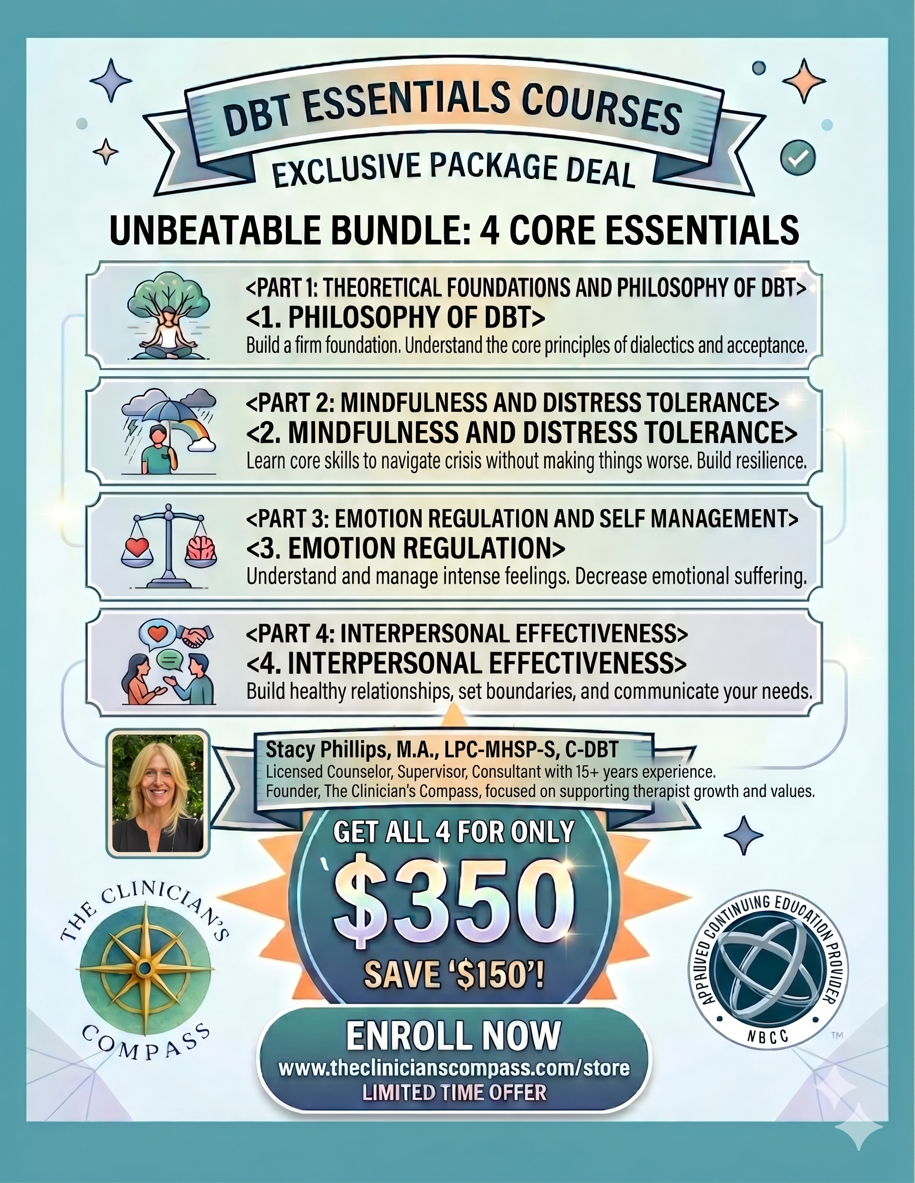 Compass Academy Live Online- DBT Essentials Bundle