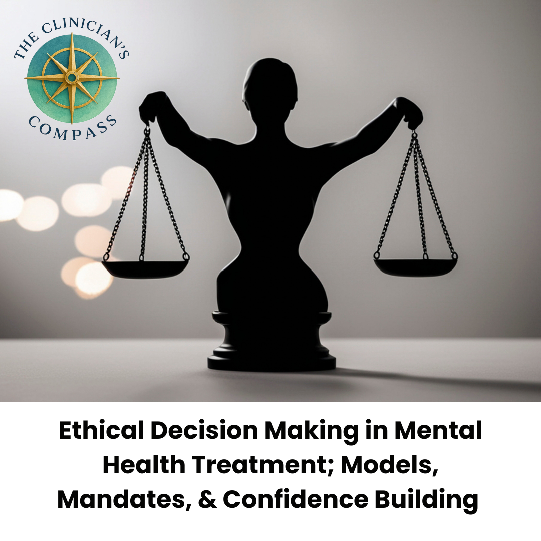 Inspired by our course Ethical Decision Making in Mental Health Treatment: Models, Mandates, and Confidence Building, this free eBook offers a practical and compassionate introduction to ethical decision-making, helping clinicians understand the diff