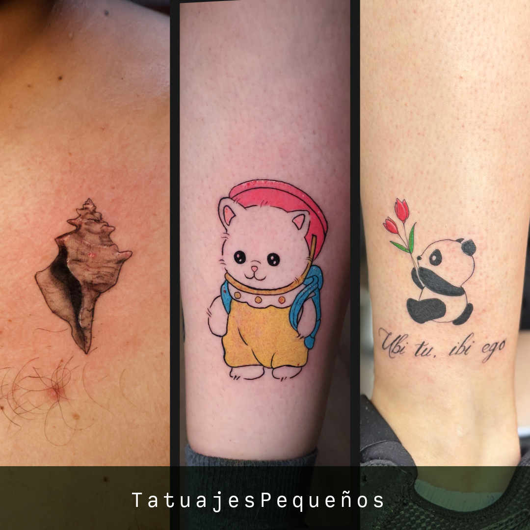 En la navaja tattoo puedes encontrar servicios desde tatuajes pequeños de figuras o letras, tú dinos la idea y nosotros nos encargamos del resto