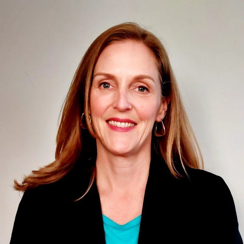 A picture of a woman smiling