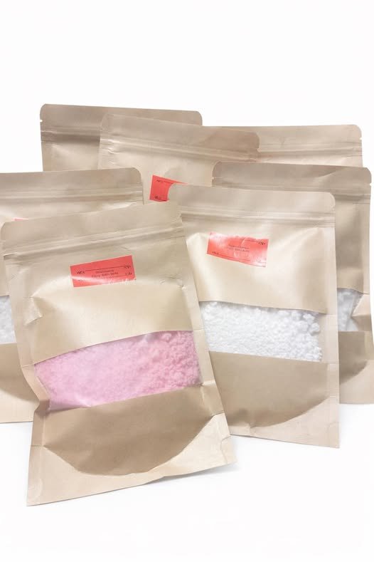 COCONUT OIL, EPSON SALT BATH SALT POUCH - ROSEMARY PEPPERMINT