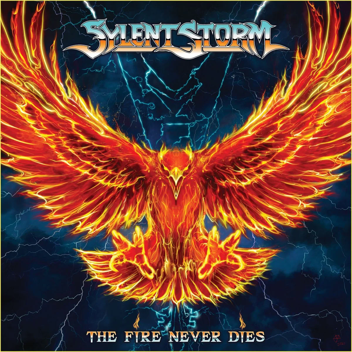 Sylent Storm Album Cover for The Fire Never Dies