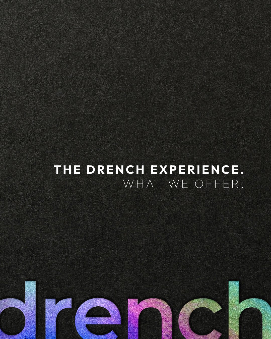This is the Drench experience.⁠
⁠
Purposeful movement.⁠
Intentional strength.⁠
Recovery that brings you back to center.⁠
⁠
All under one roof.⁠
You&rsquo;ll leave feeling connected, clear, strong, and grounded.⁠
⁠
Opening Summer 2026 in South End, CL