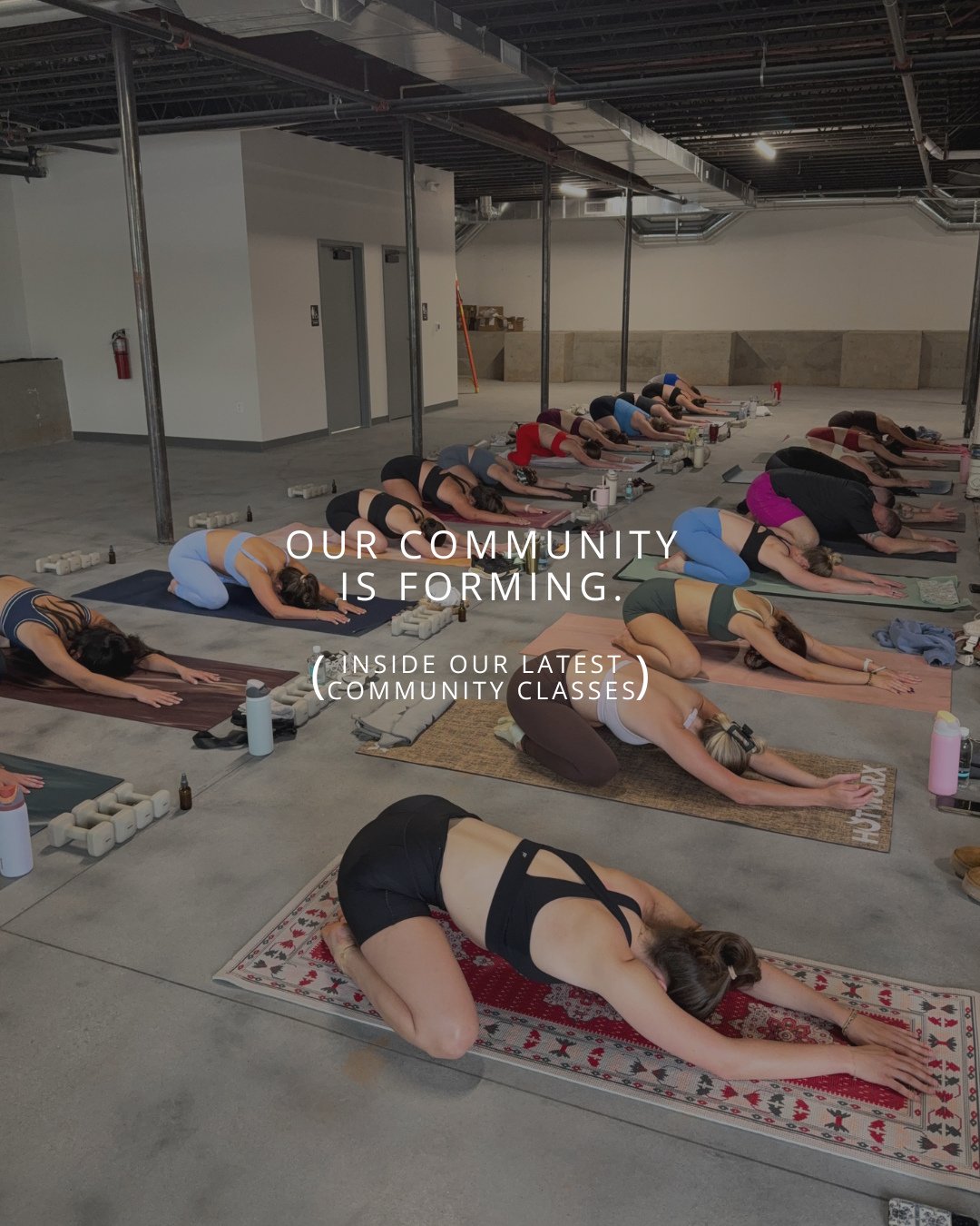 Our community classes are a first look at what we&rsquo;re building at Drench. Come experience our classes and be part of the Drench community before we officially open this summer. ⁠
⁠
Join the waitlist in our bio to get access to our May community 