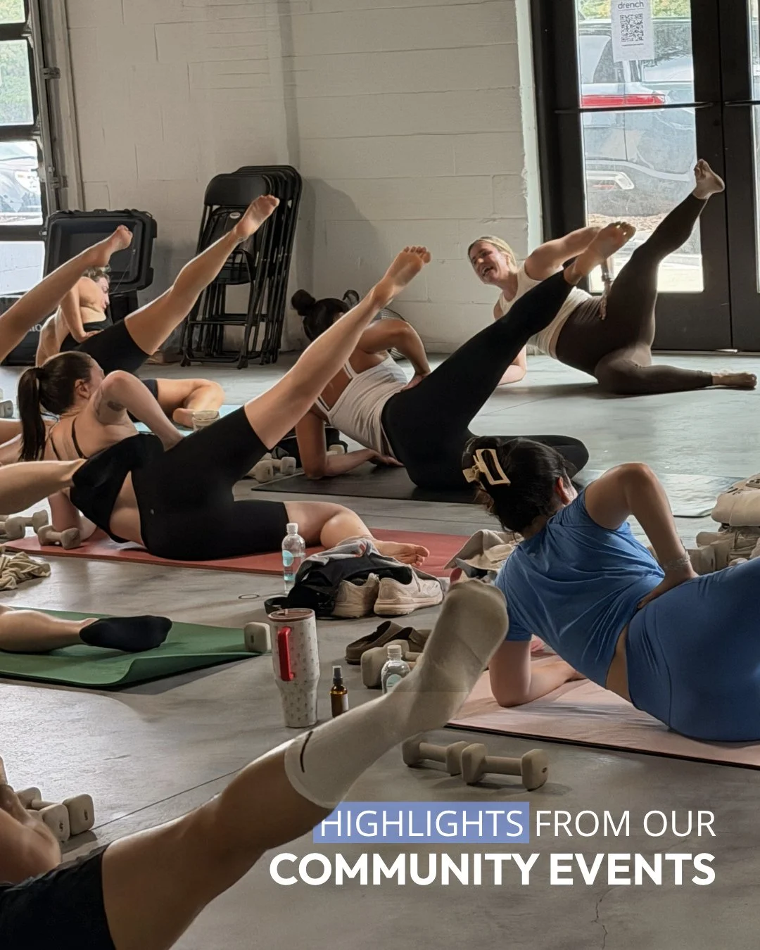 Our community classes this May were just the beginning.⁠
⁠
A first look at what we&rsquo;re building at Drench &mdash; and more importantly, a first feel of the community we&rsquo;re creating. From shared energy in the room to new faces becoming fami