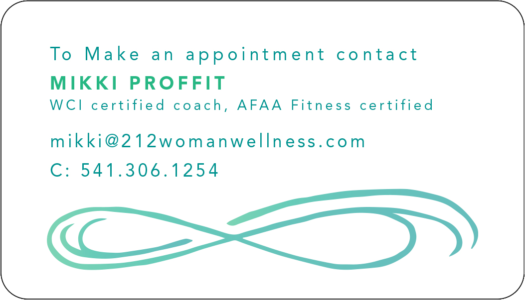 Mikki Proffit Business Card & Logo by Em GRAPHICS art LLC