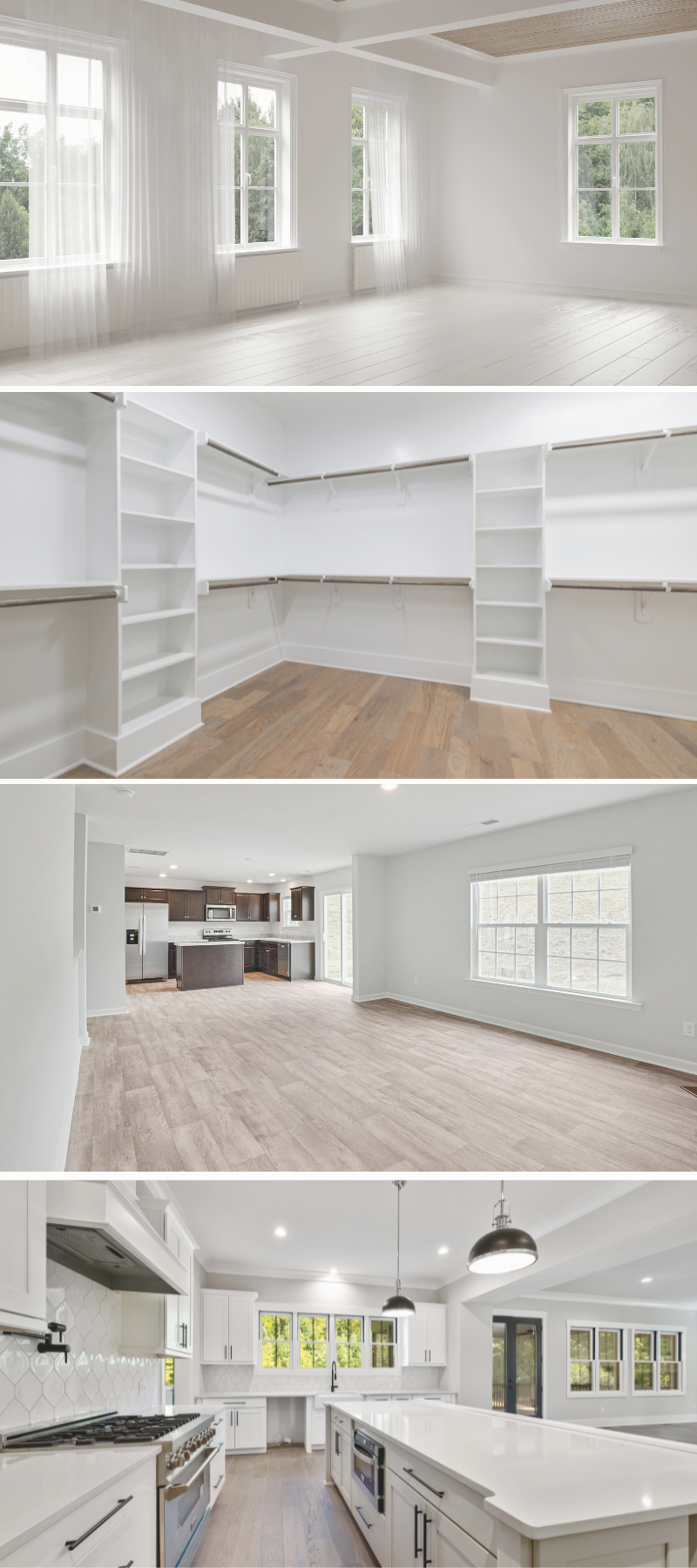 Image of newly built homes cleaned and completed end of lease exit cleans ready for real estate inspection