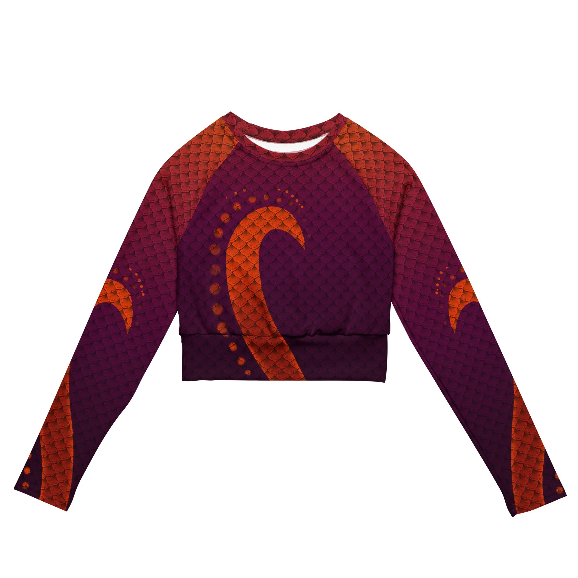 Secret Ember Cropped Rash Guard