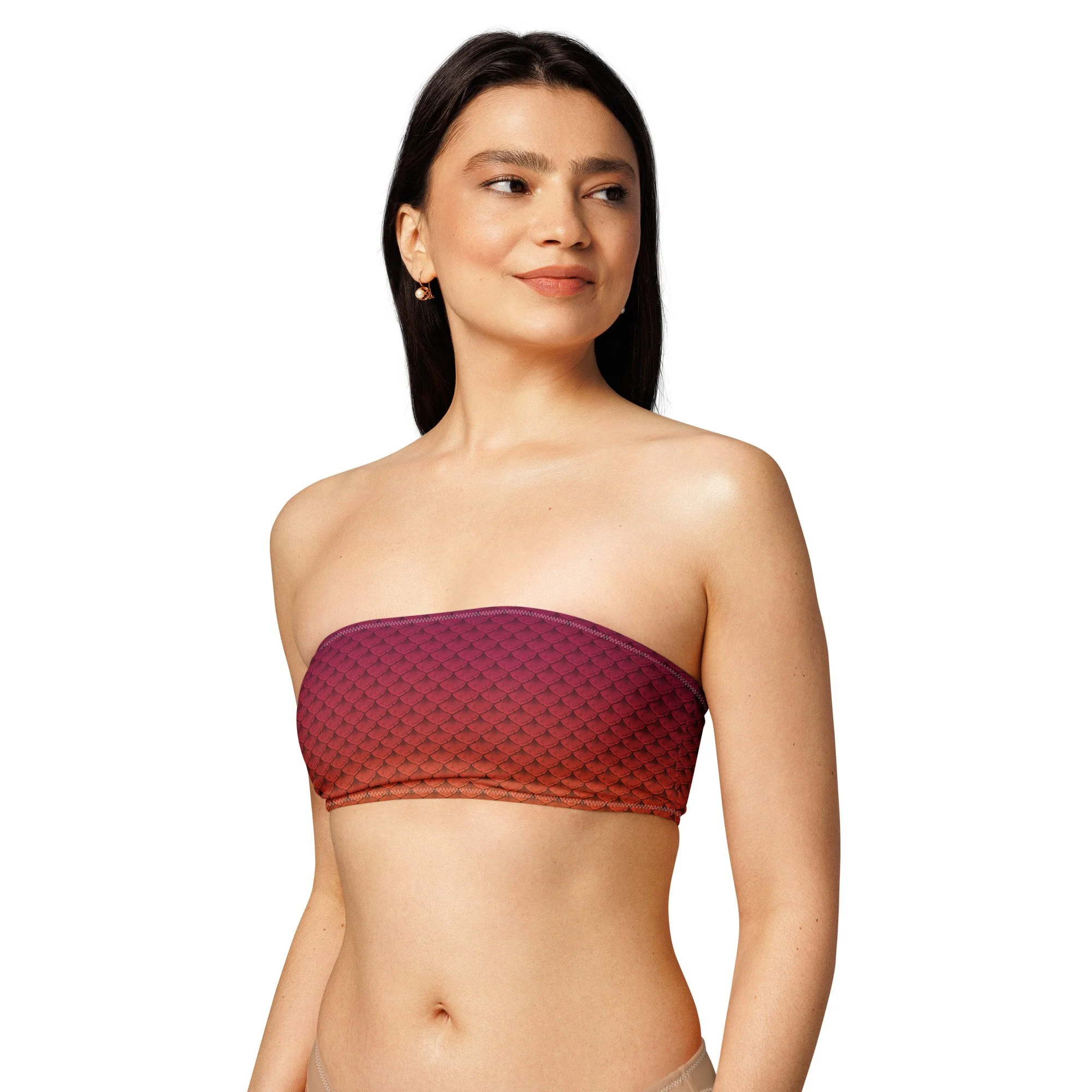 Secret Ember Bandeau Bikini Top