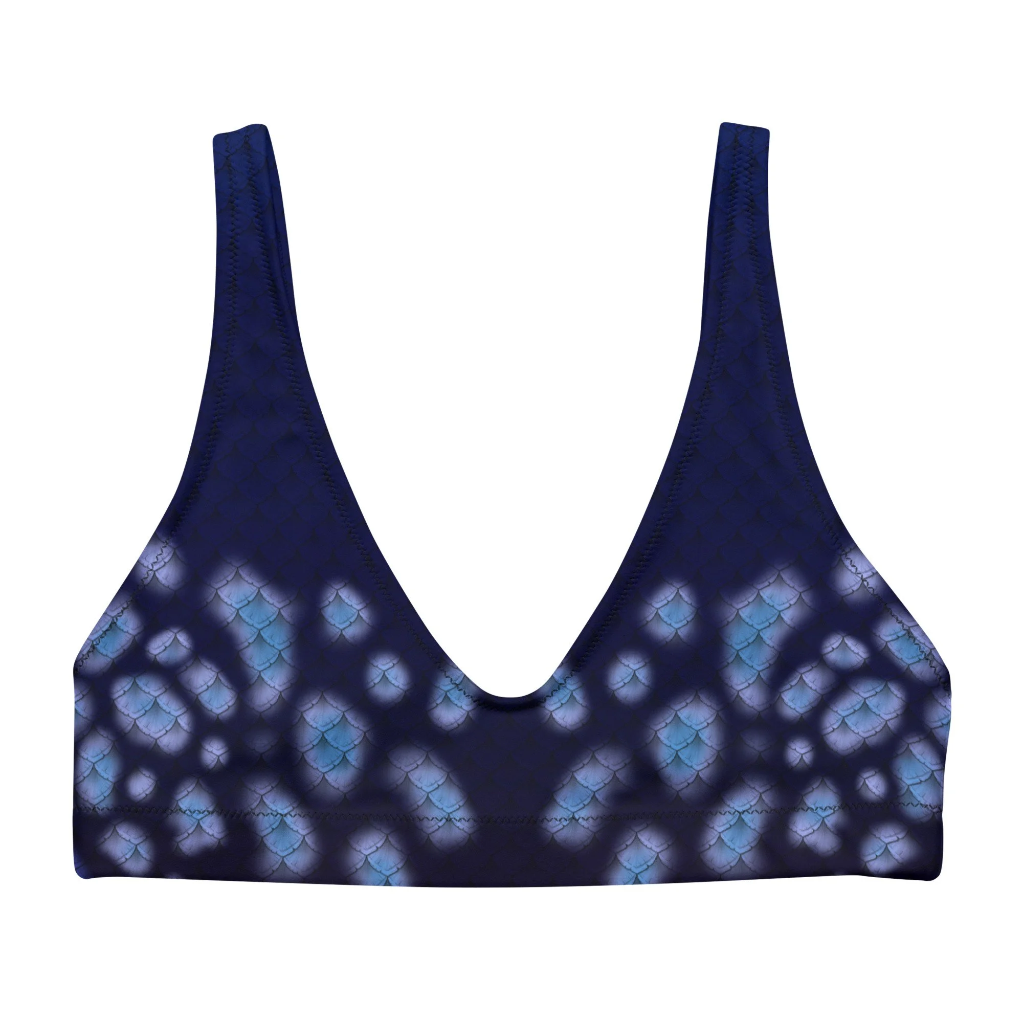 Ice-Veil Padded Bikini Top