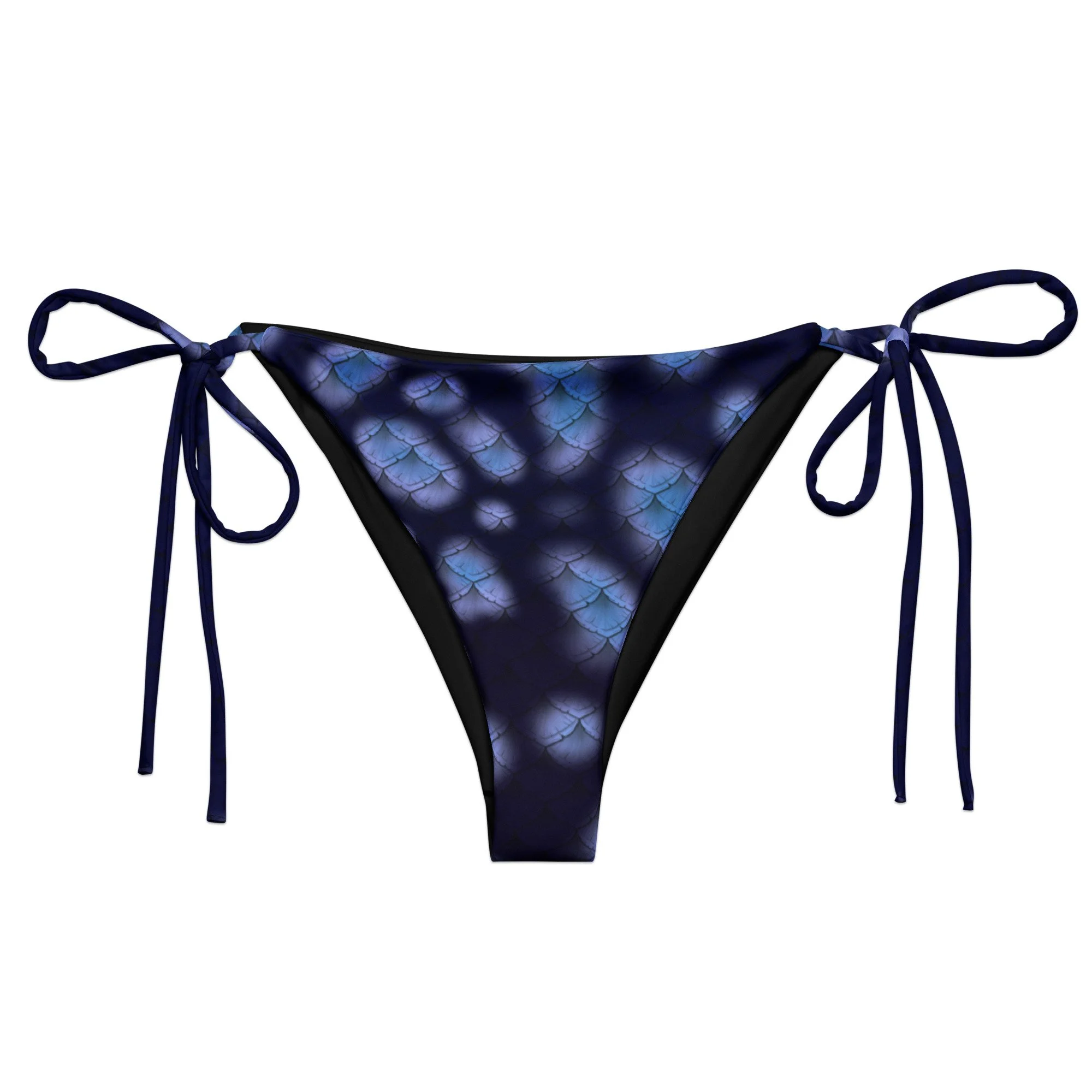 Ice-Veil String Bikini Bottom