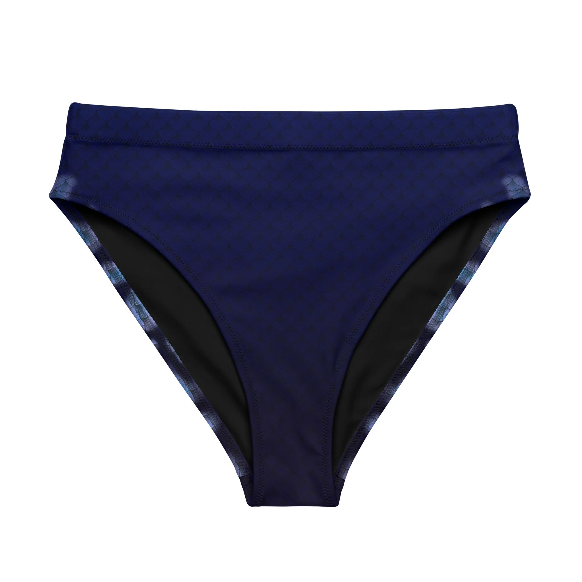 Ice-Veil High-Waisted Bikini Bottom