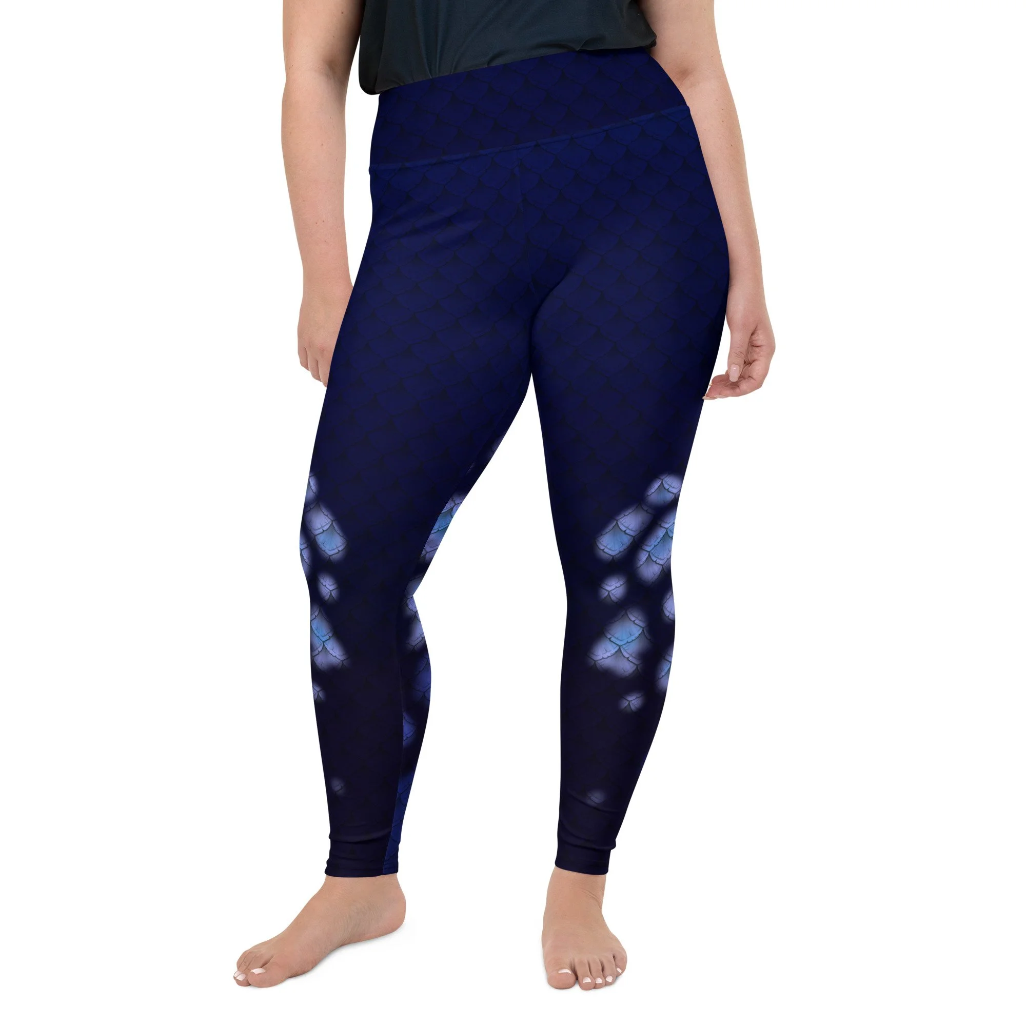 Ice-Veil Plus Size Leggings