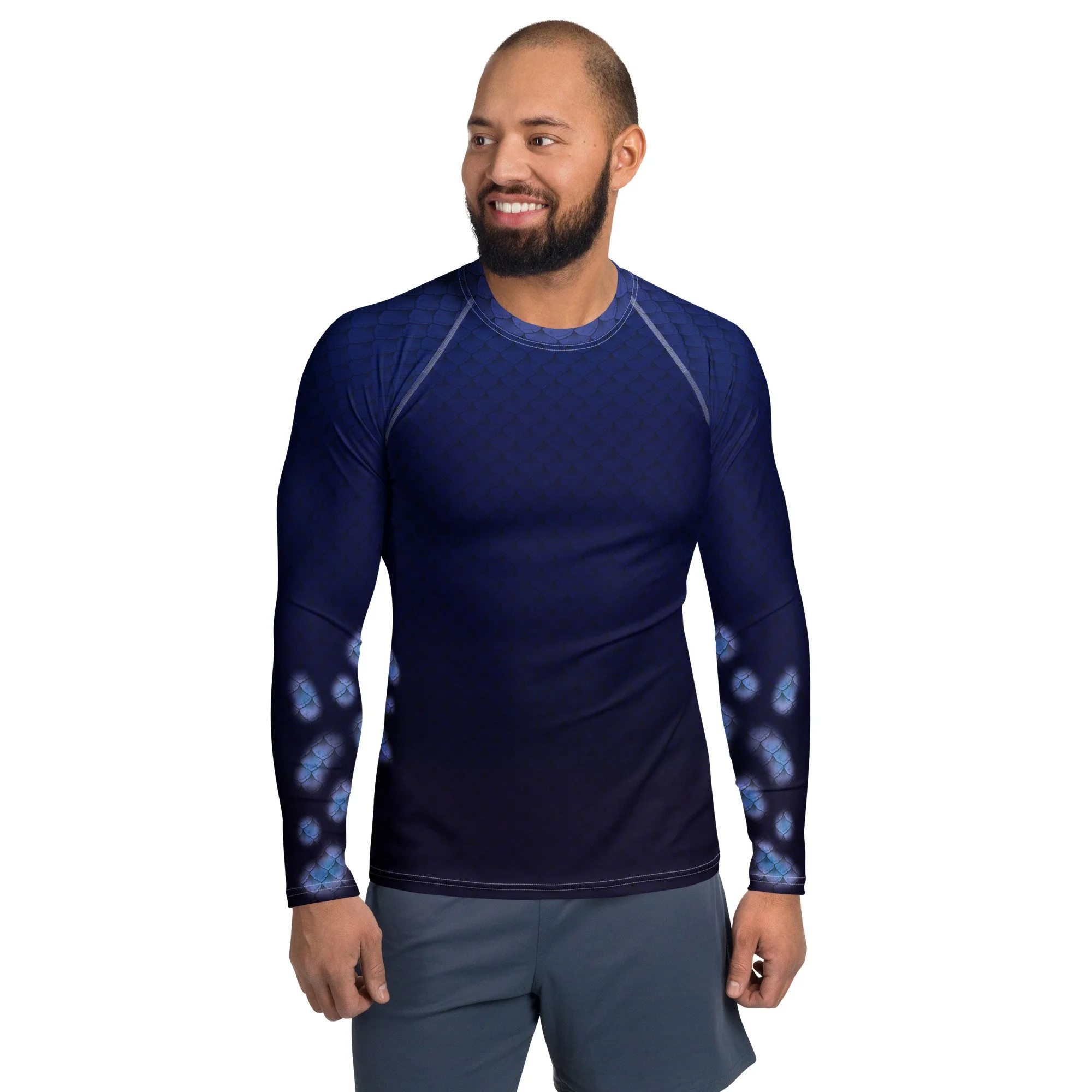 Ice-Veil Long Sleeved Mens Rash Guard