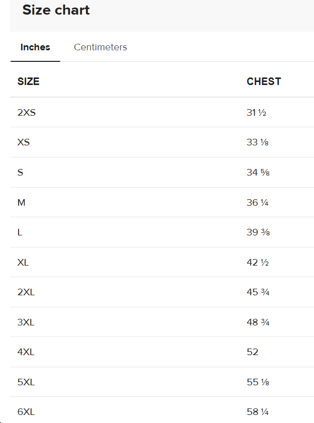 String bikini top size chart.png
