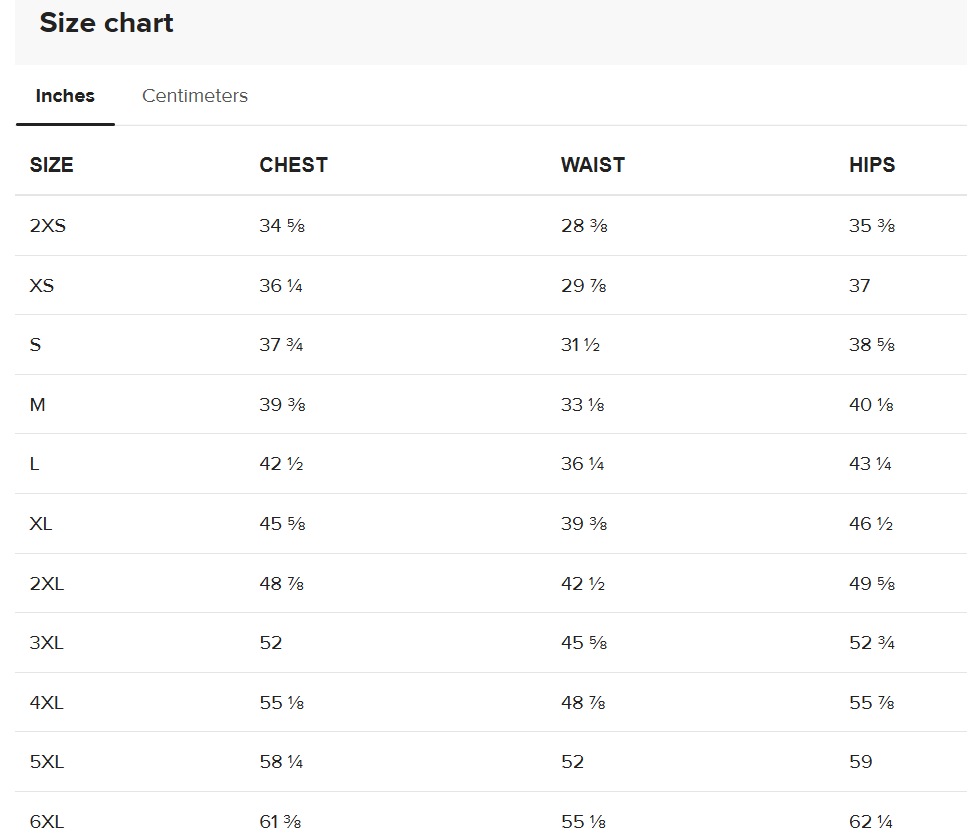 Mens Short Sleeve rash guard size chart.png