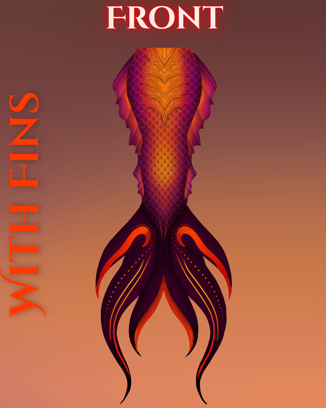 Secret Ember Original Fabric Tail