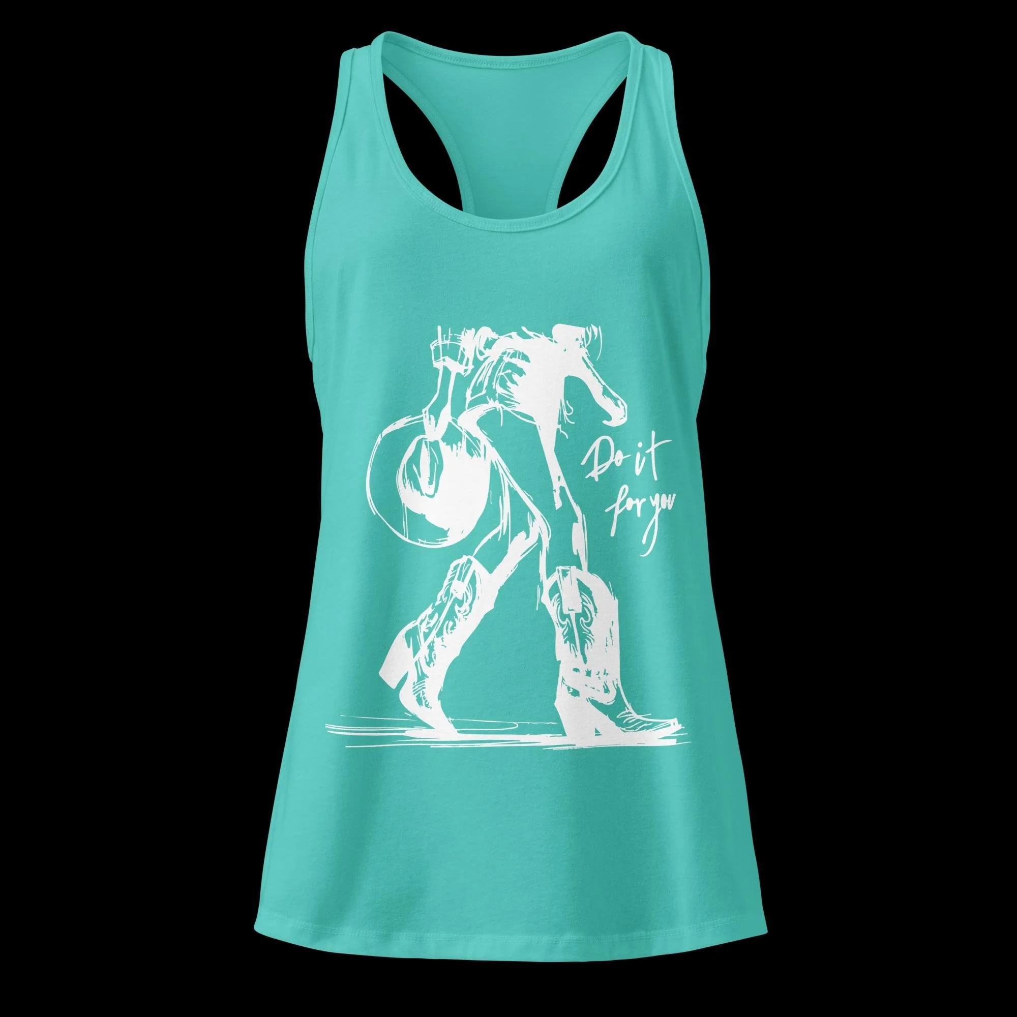 W-TK-W-001-WH - Womans - Do it for You - Tank