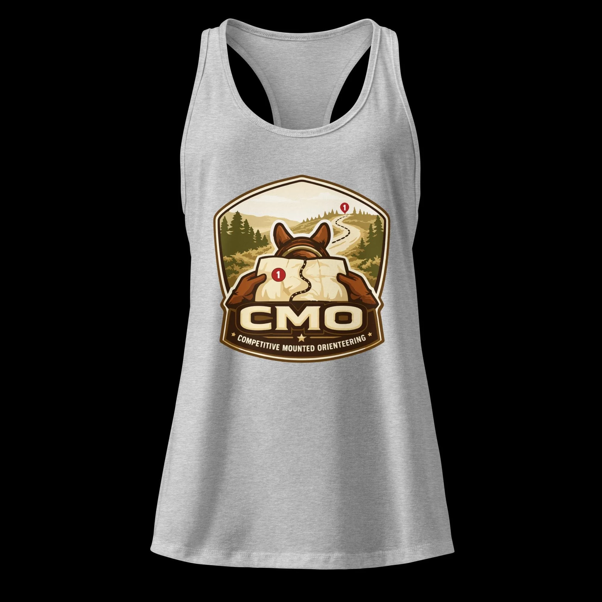 CMO_Horse Map-Tank Top