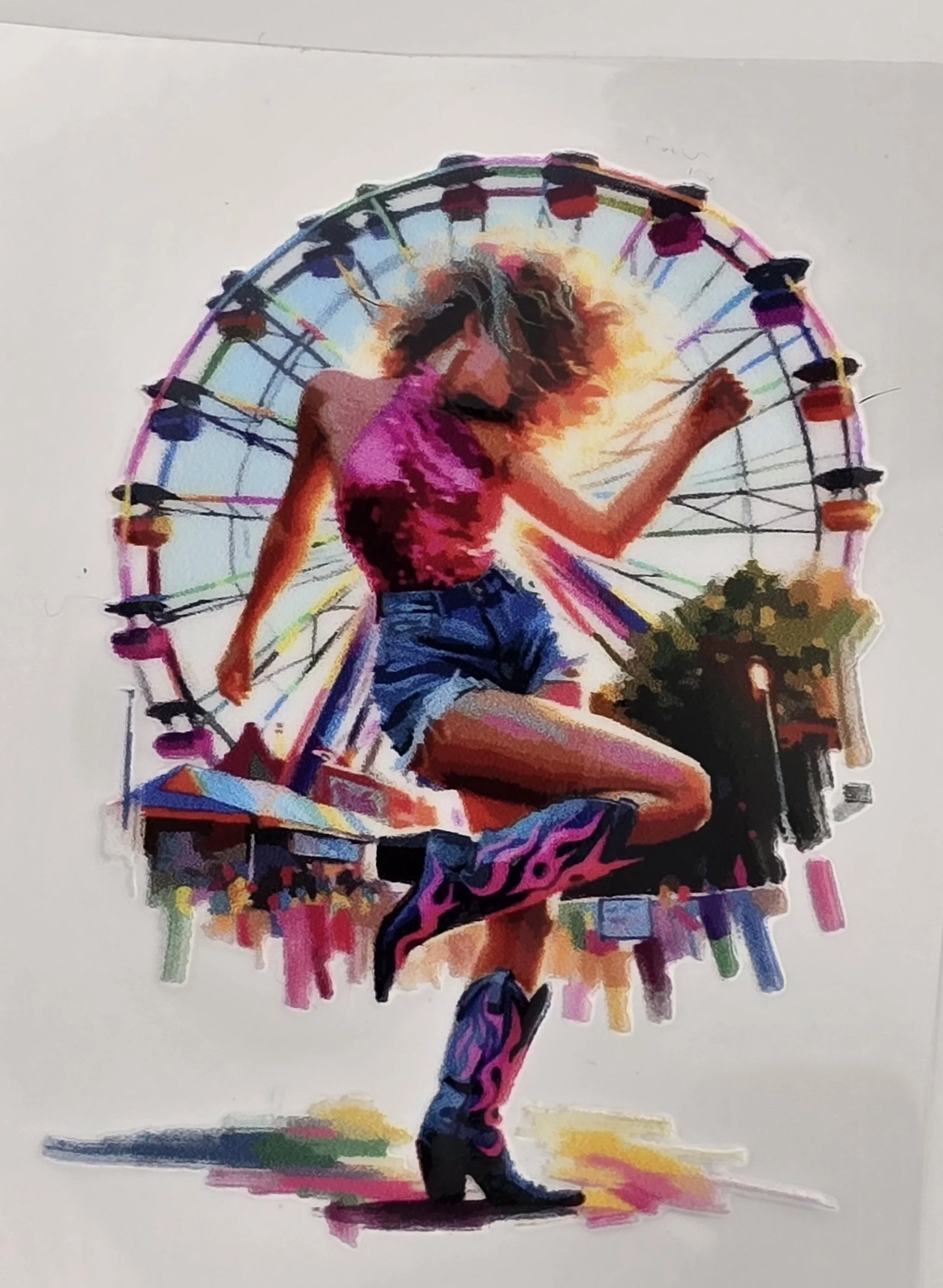 Sticker-Dancing Girl-Ferris Wheel1.jpg