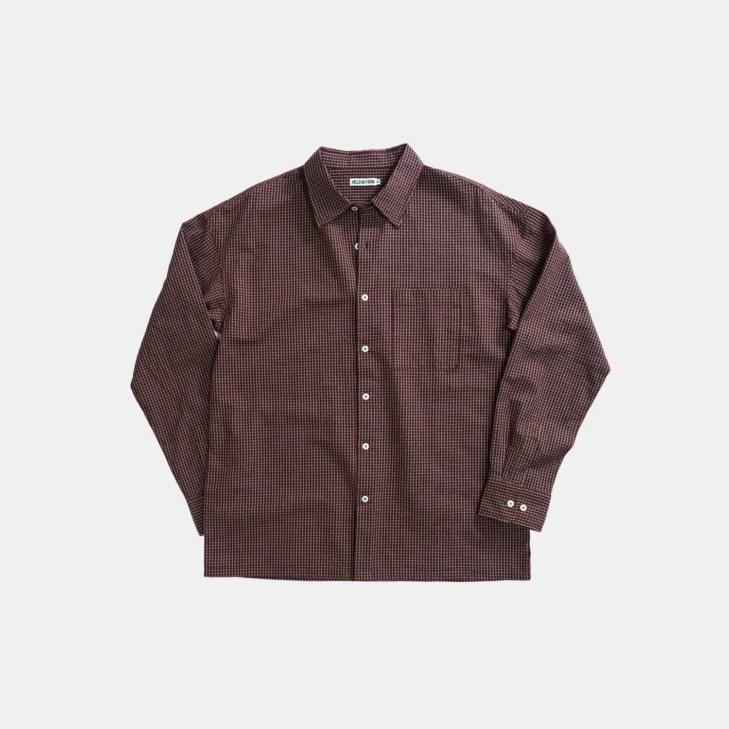 Kuzushi Work Shirt - Yarn Dyed Seersucker