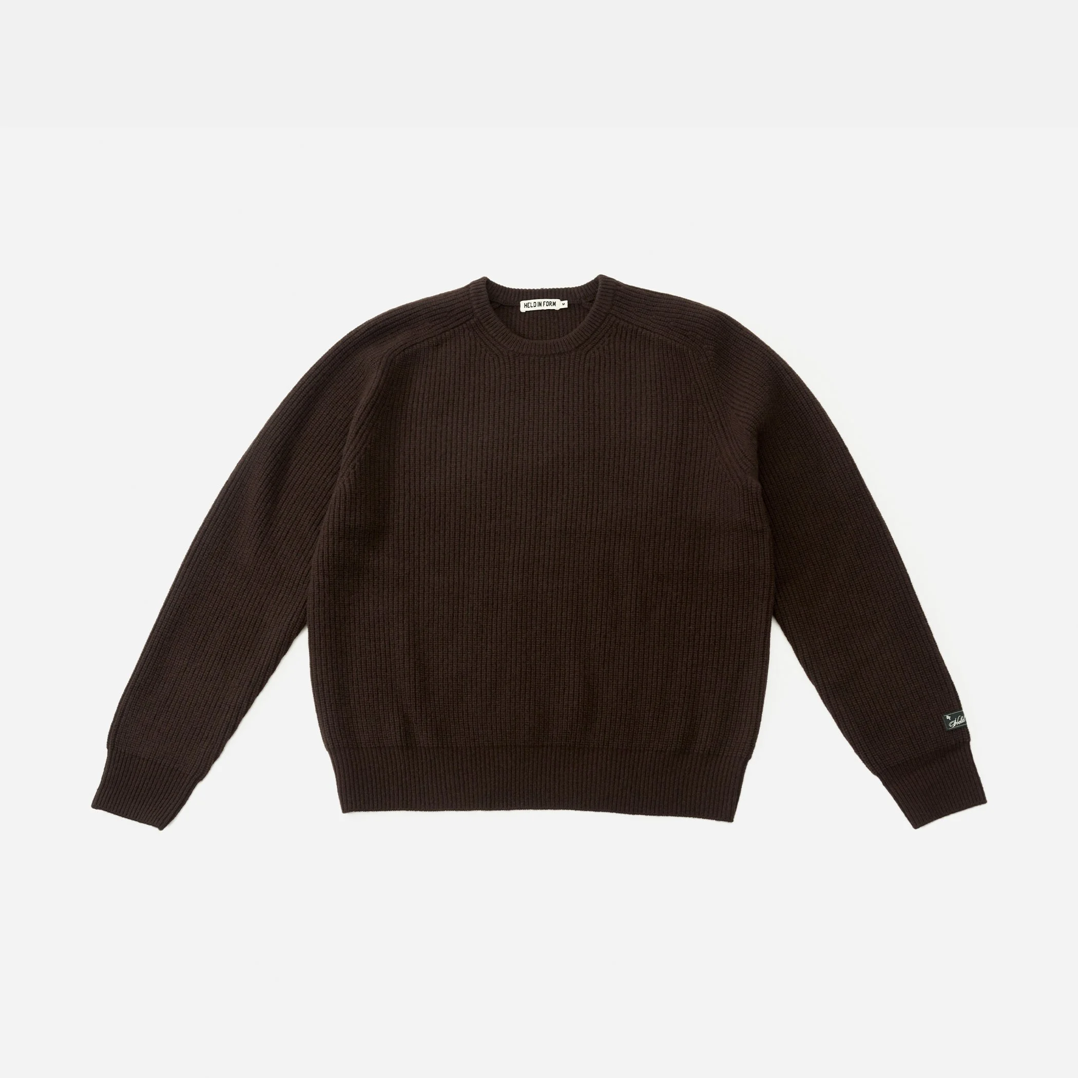 Merino Rib Knit - Coffee