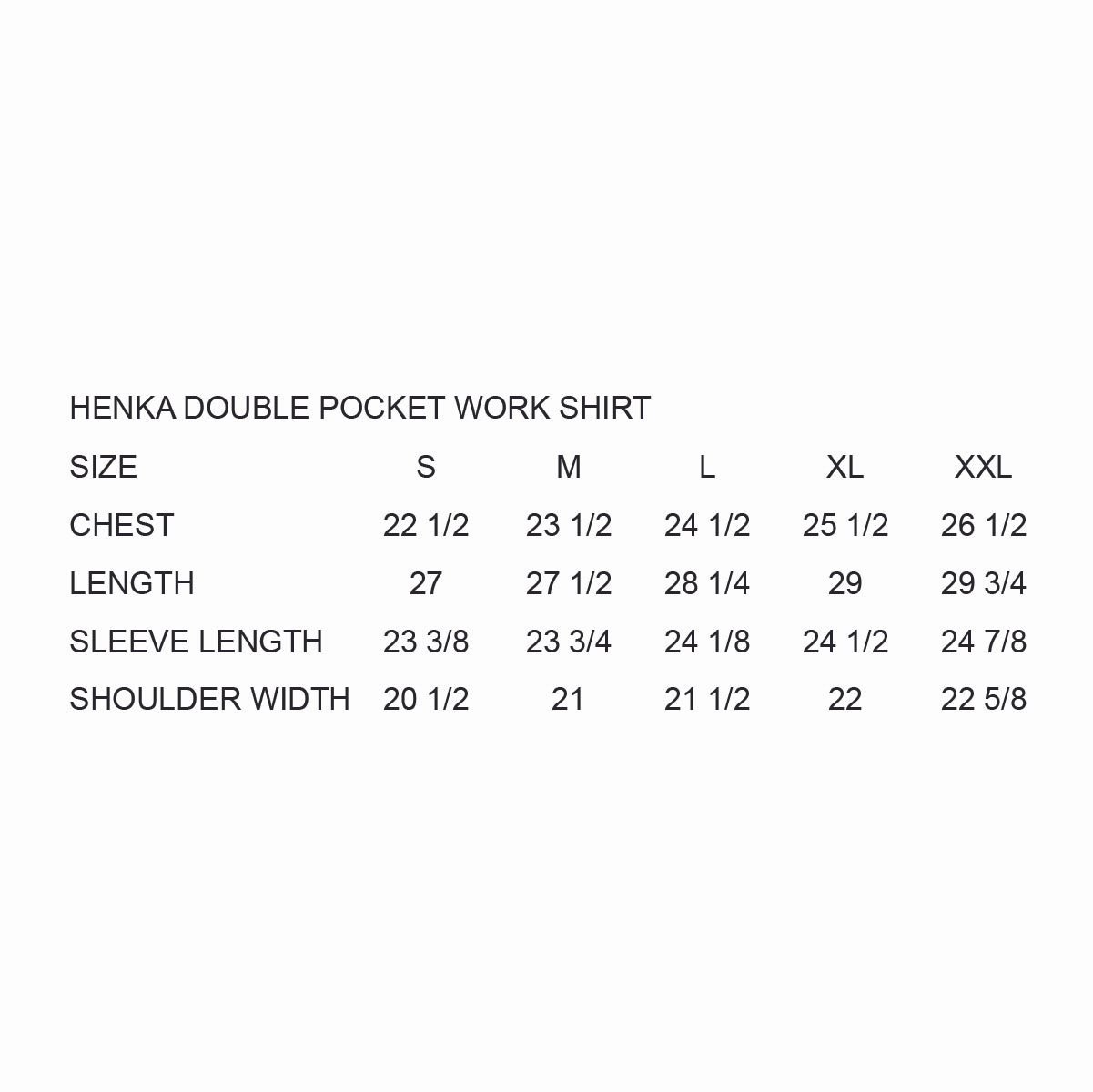 HF037 HENKA DOUBLE POCKET WORK SHIRT.jpg