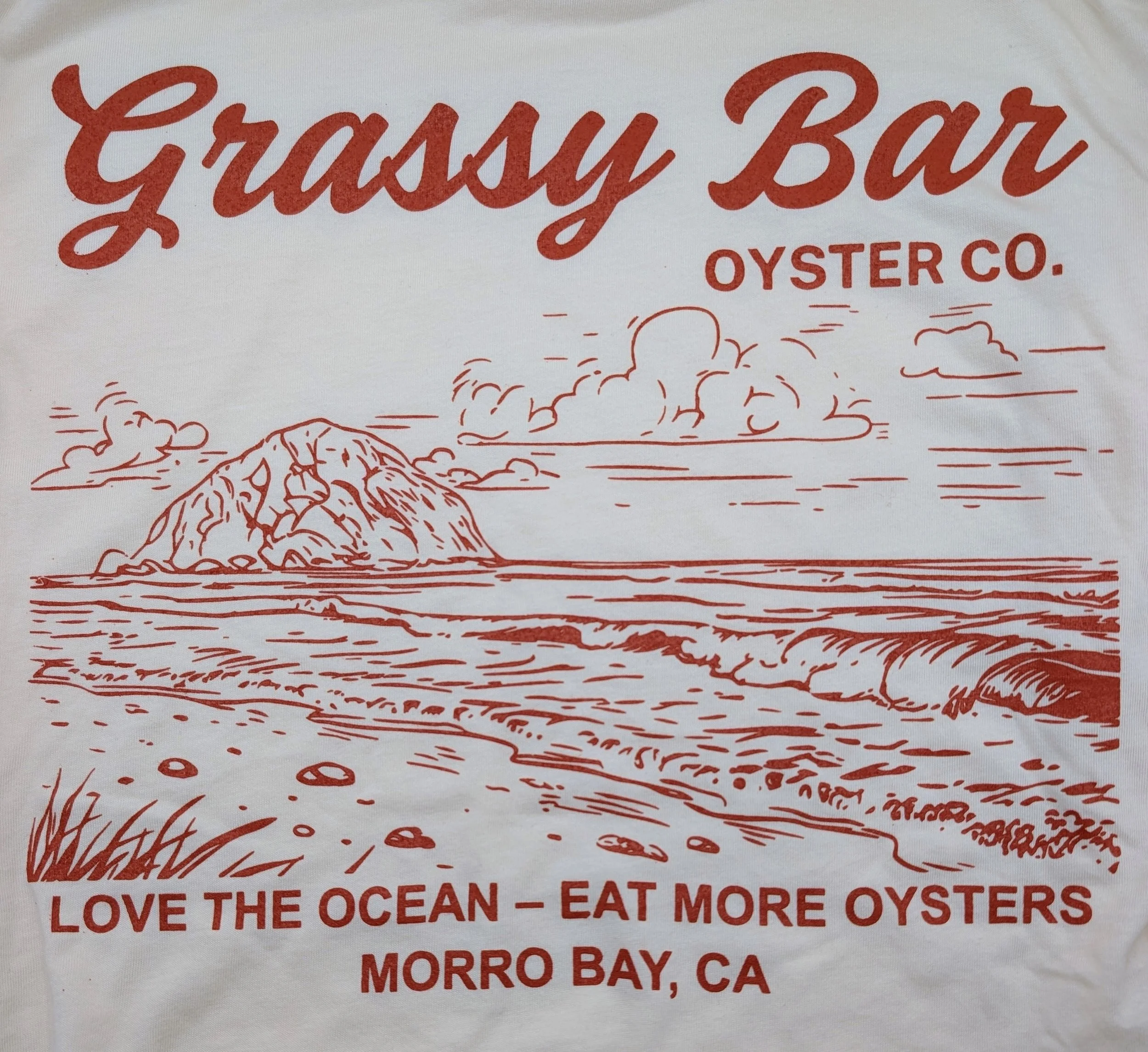 Morro Rock T-Shirt (Cream)