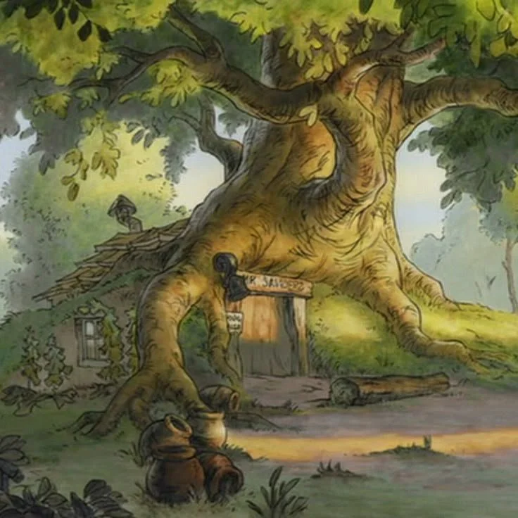picture of winnie the poohs house
