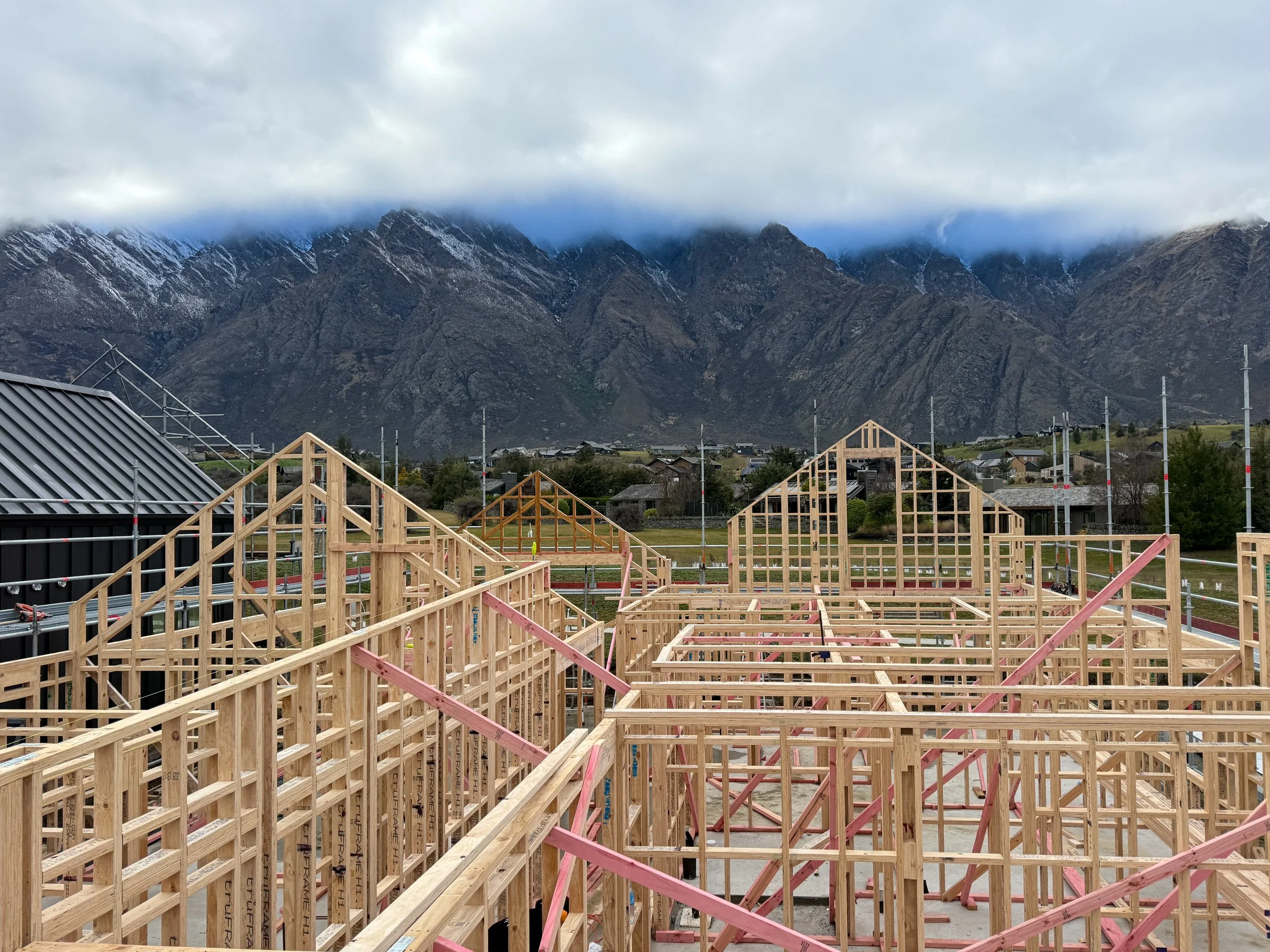 New Home Build Framing - Queenstown