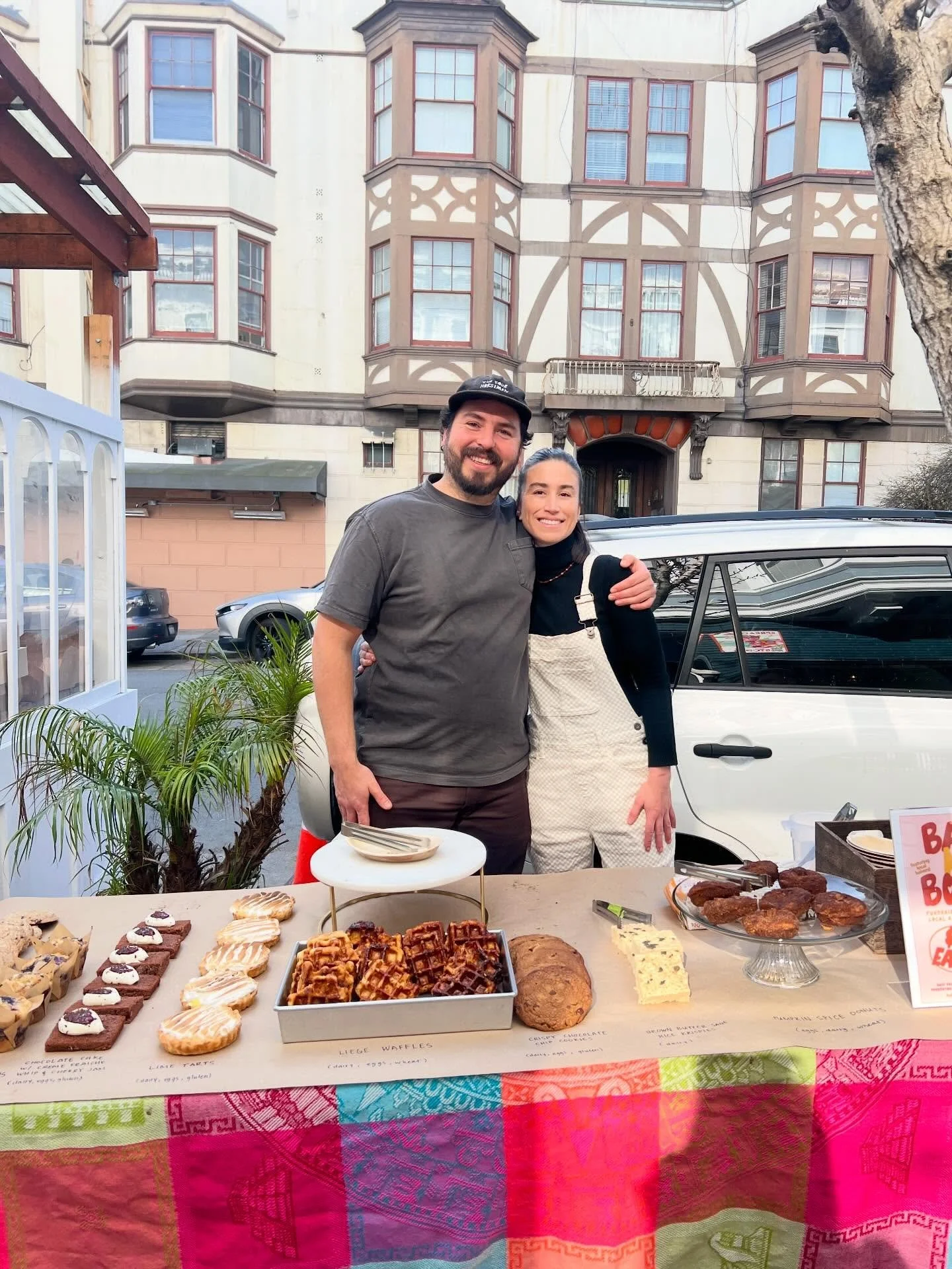 JAN 2026 - this month we chose @doctorswithoutborders.apac in Sudan as our cause and raised $629! we sold out of every last item. thank you to @dis_gus_ting for being my partner in crime against injustice, and to all our amazing bakers, neighbors and