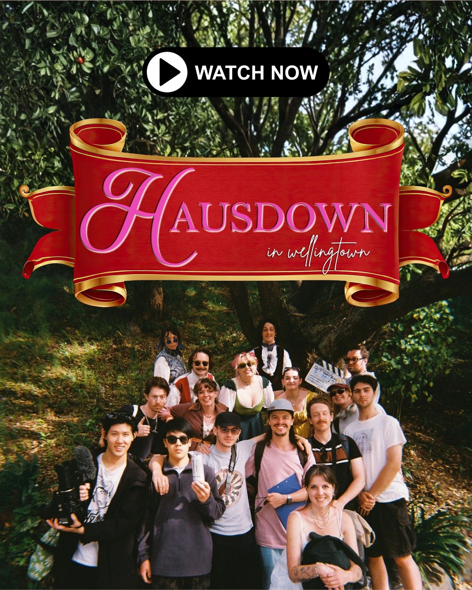You've been teased, and we are merciful masters! HAUSDOWN in Wellingtown is officially live on YouTube. Kick off those disgusting adidas sambas, hoon on your missus and watch it like the iPAD baby you all are! HUZZAH. 

Check out the link in our bio 