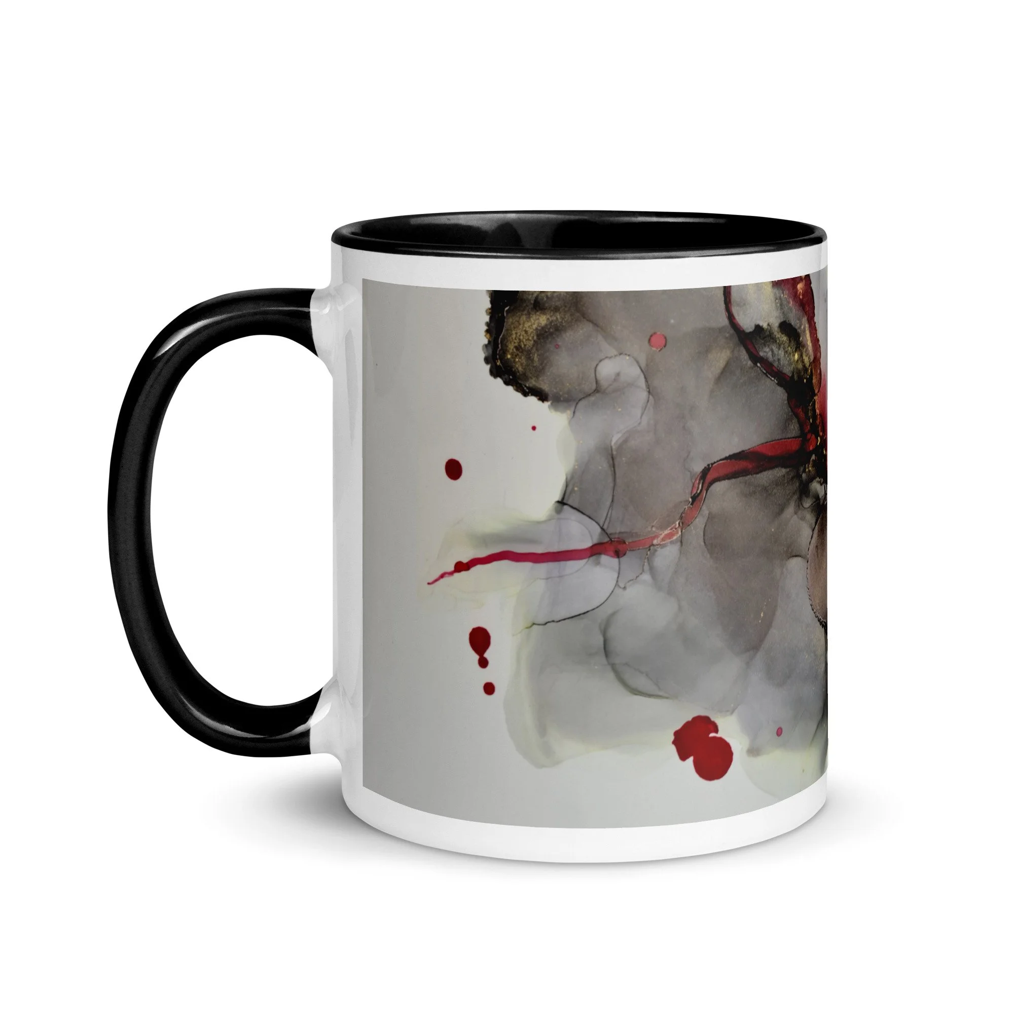 Mug with Color Inside - Veins