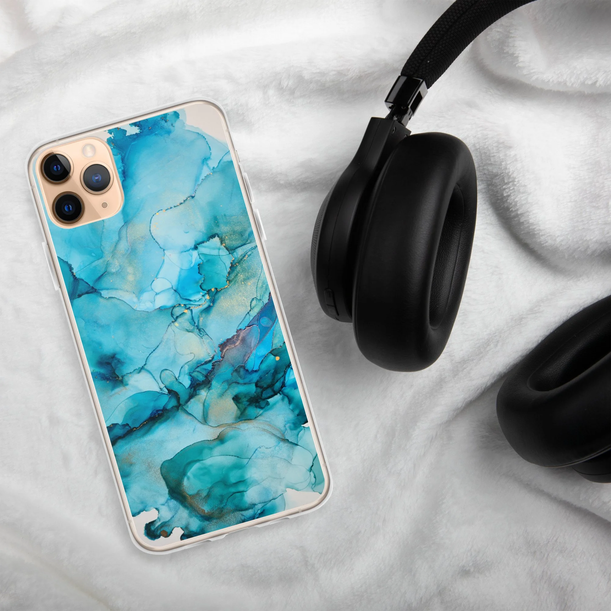 iPhone® Clear Case - Aquamarine