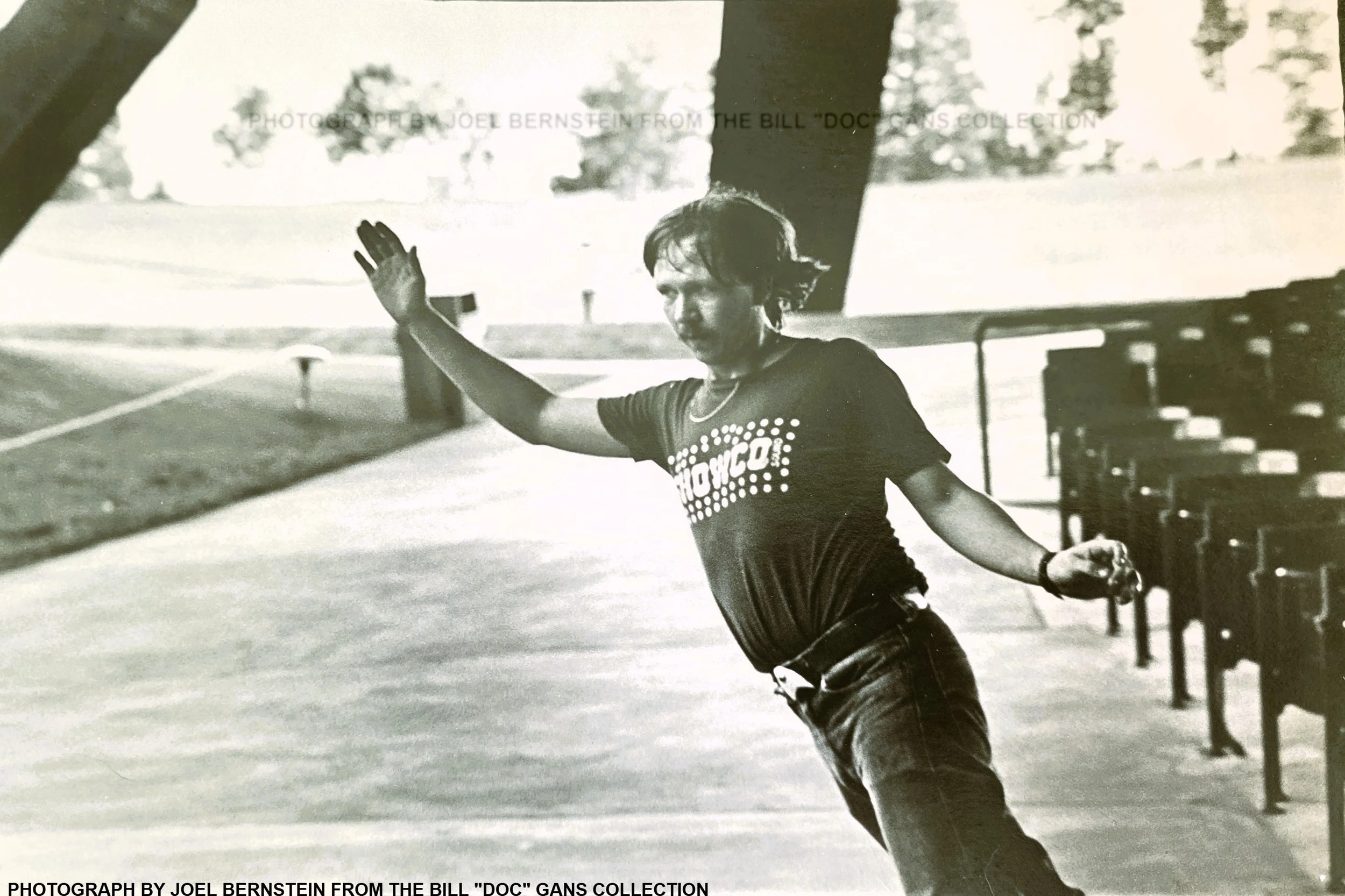 Doc Gans skateboarding during Running on Empty Tour @ Blossom Amphitheatre