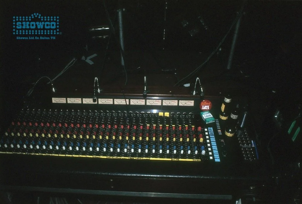 Bowie-78-Showco Monitor- courtesy Jands Pty Limited