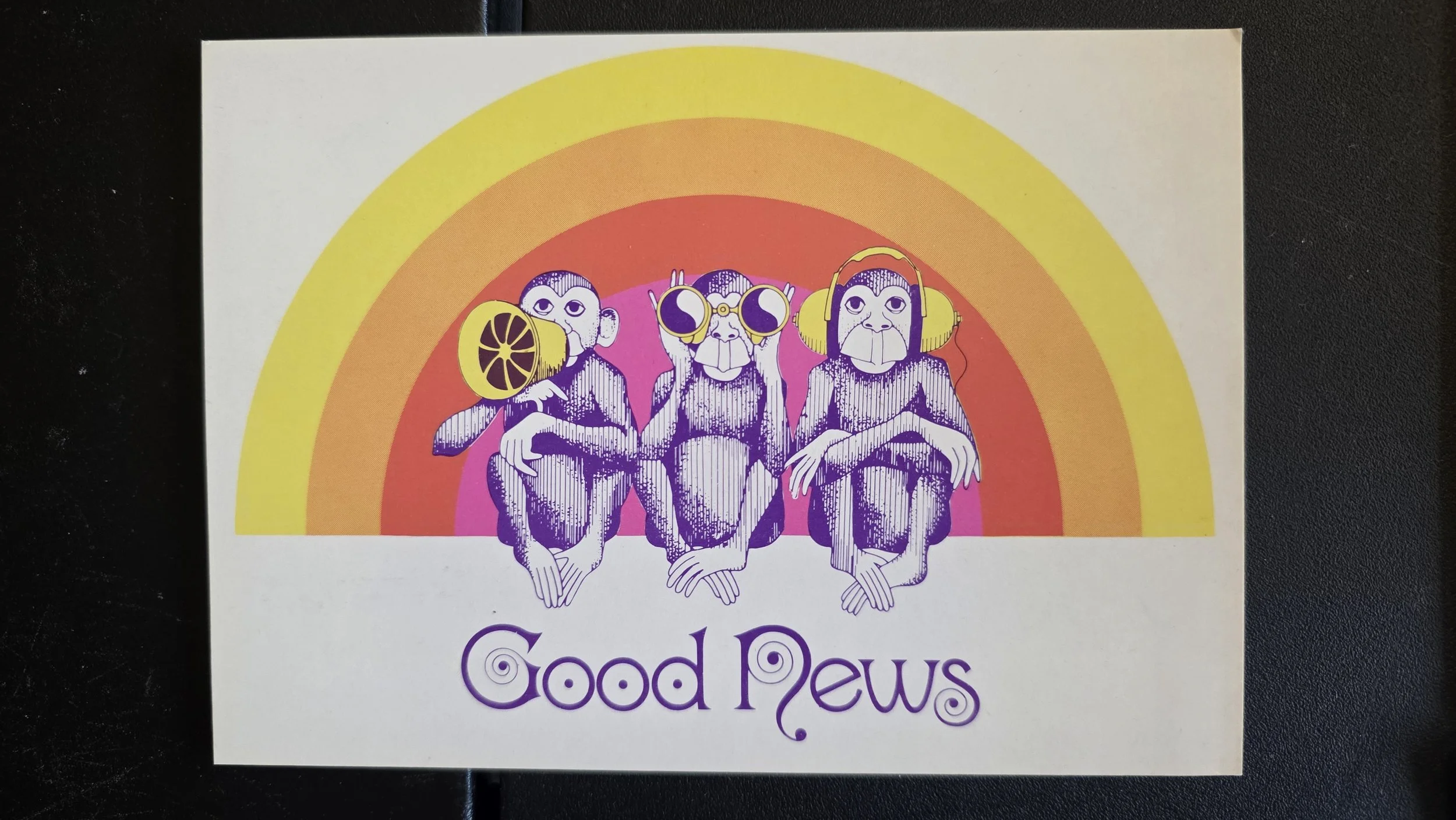 Good News Production postcard