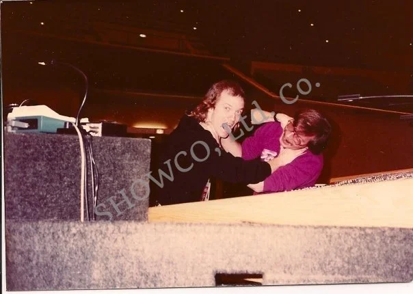 Mark Hughes & I on co-headline w/ Scandal and John Waite