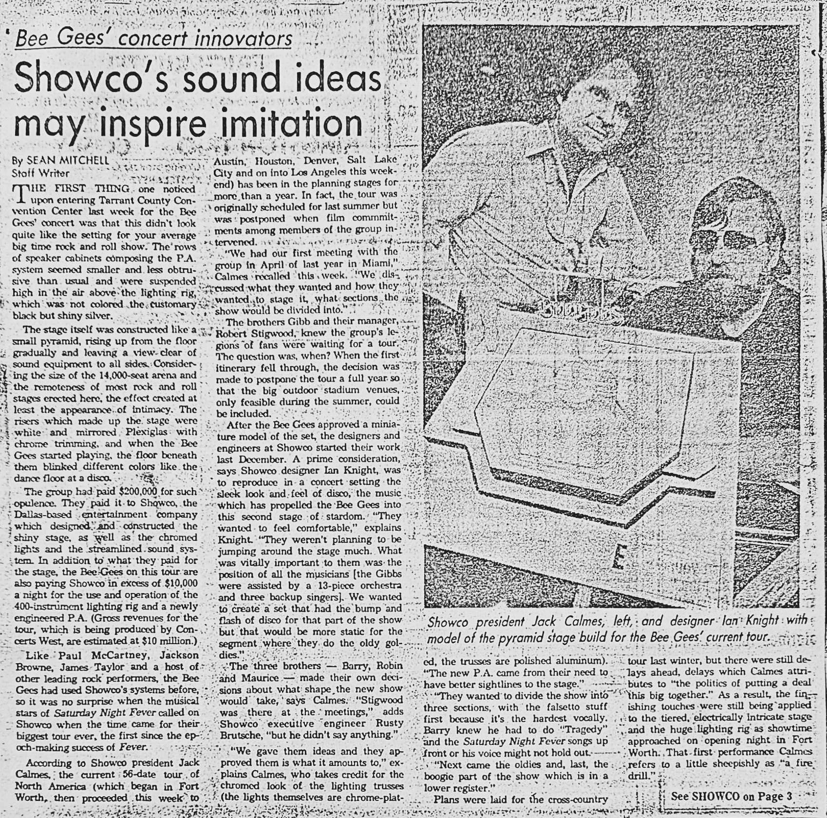 Article with Jack Calmes and Ian Knight - 1