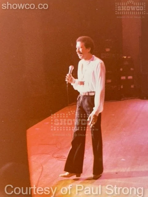 Richard Pryor on stage. 