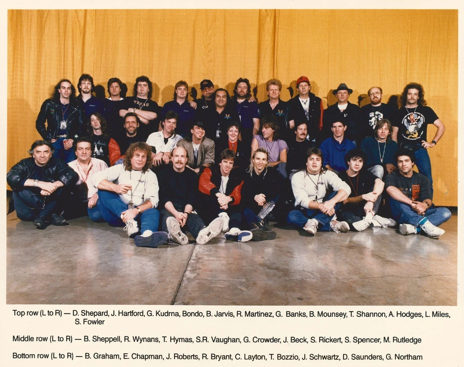 SRV Class Crew Photo