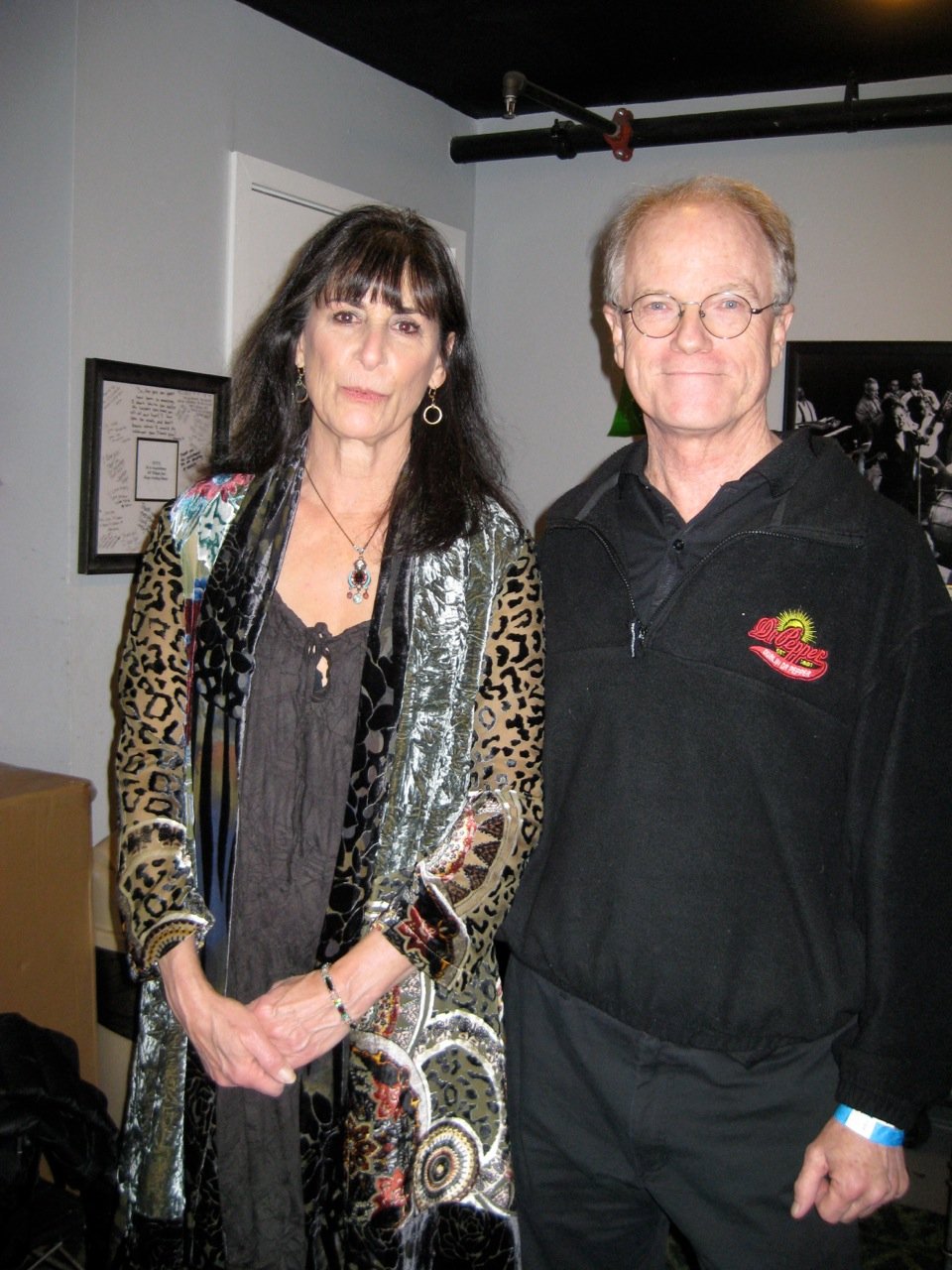 Karla and alum Mark Hughes