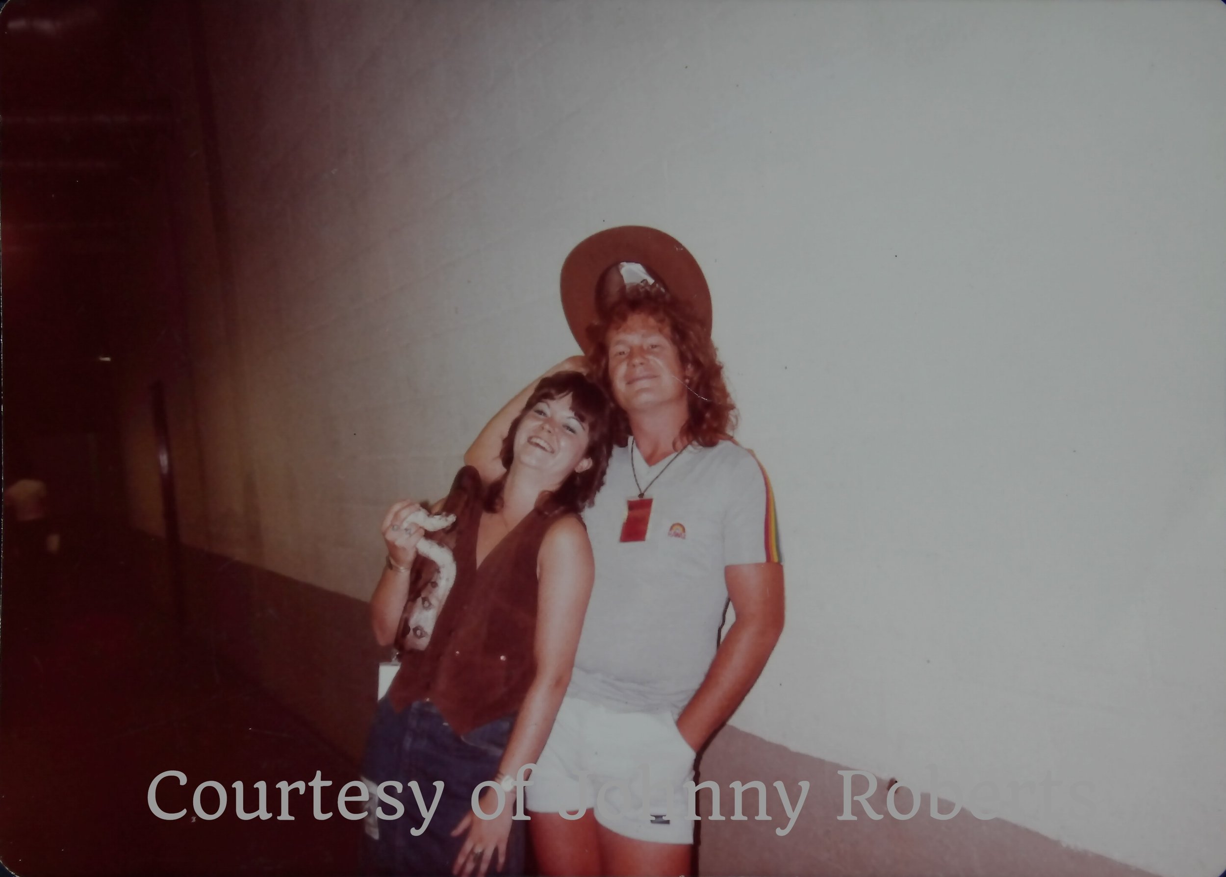 Betsy, JW - Van Halen tour