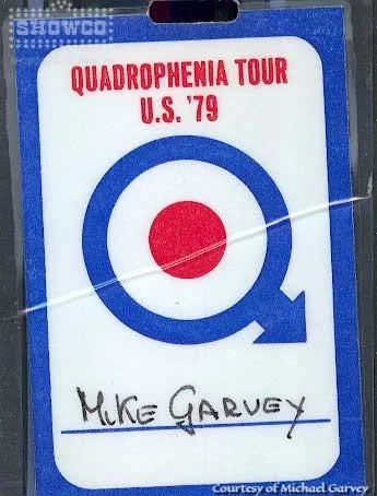 1979 Quadrophenia Tour laminate-courtesy Michael Garvey
